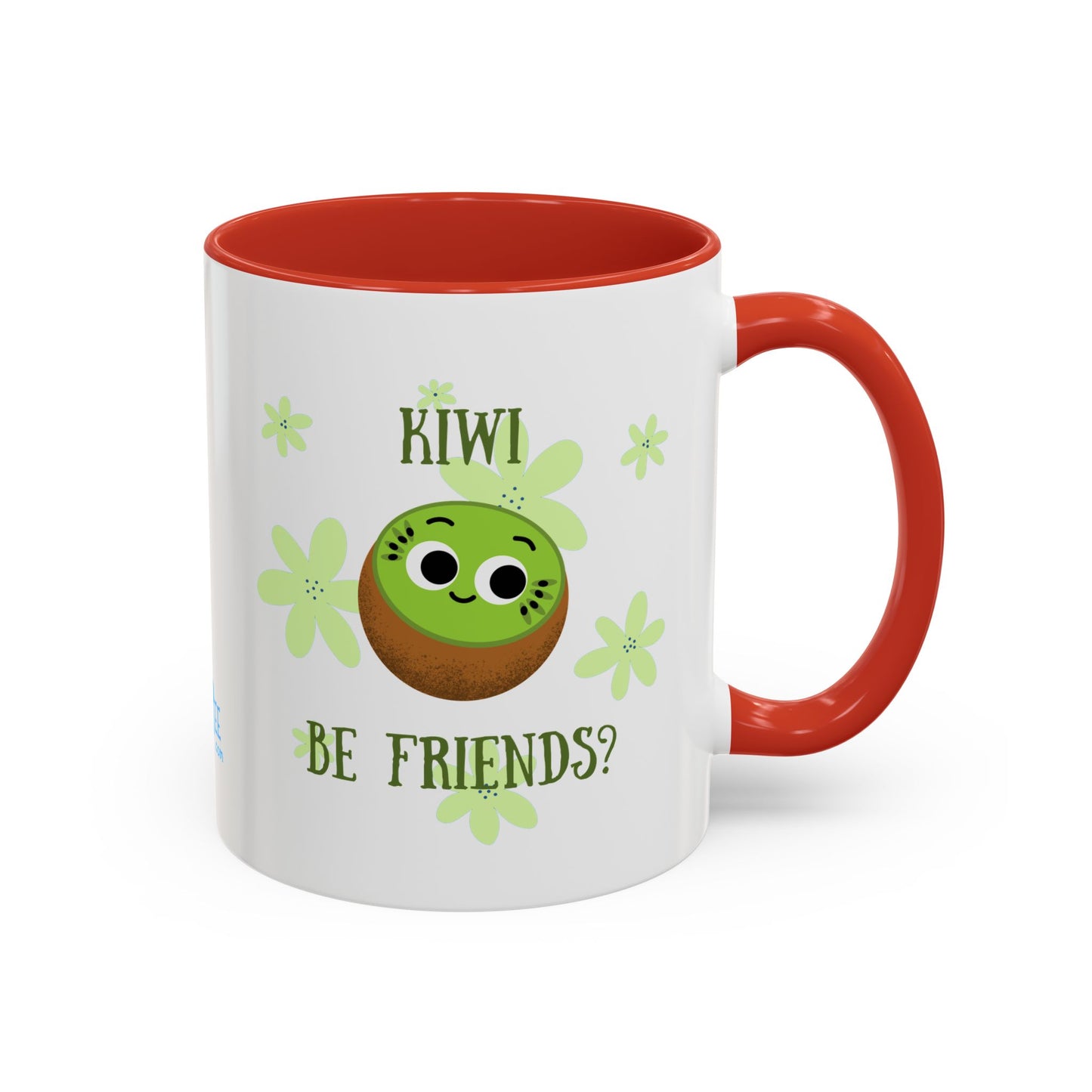Cute Kiwi Coffee Mug - Perfect Gift for Friends, Fun Kitchen Decor, Fruit Lover's Mug, Unique Birthday Gift, Whimsical Drinkware