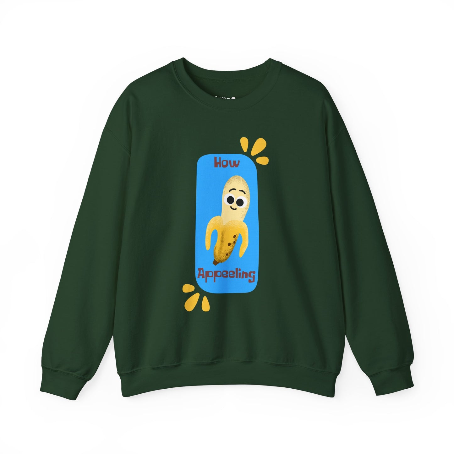 Funny Fruit Pun Sweatshirt, Unisex Sweater, Relaxed Style For Everyday Wear, Great Gift Idea