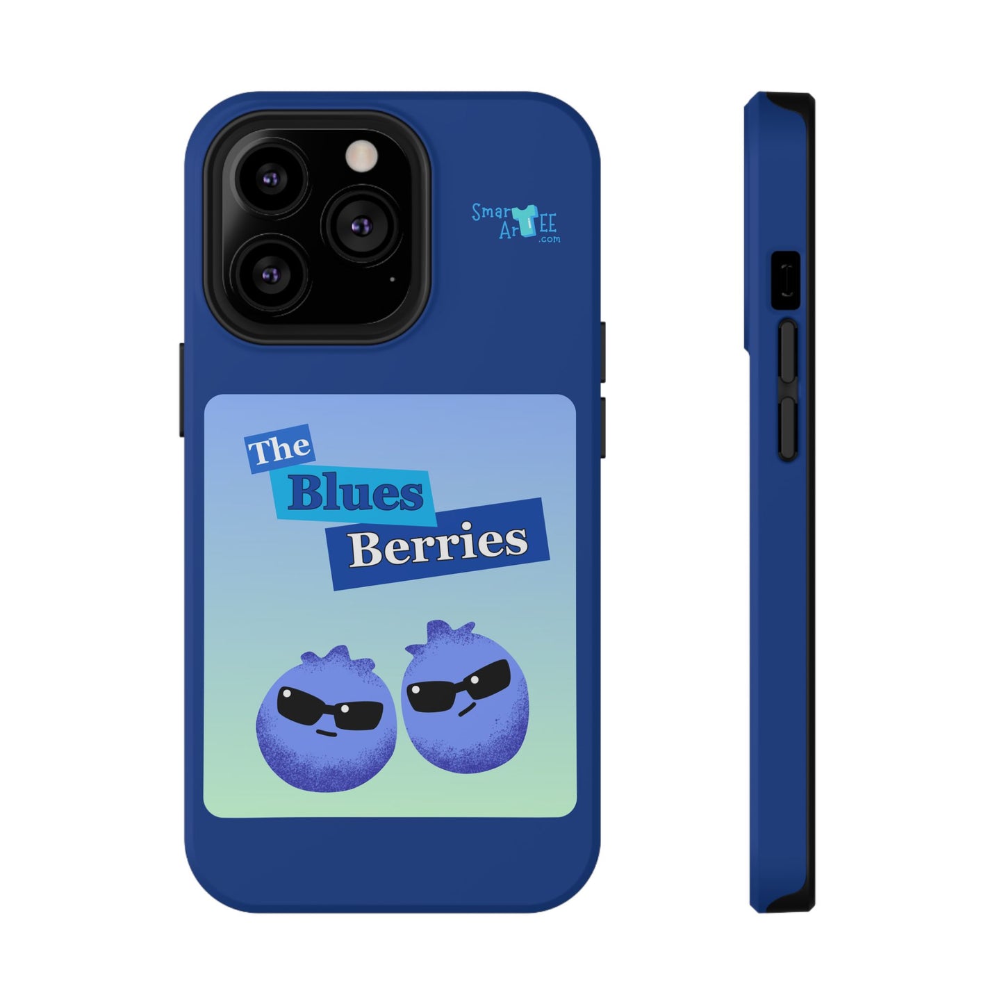Cool Blue Brothers Pun Phone Case, Cute Impact-Resistant Case for Teens, Unique Gift for Friends, Fun Accessories