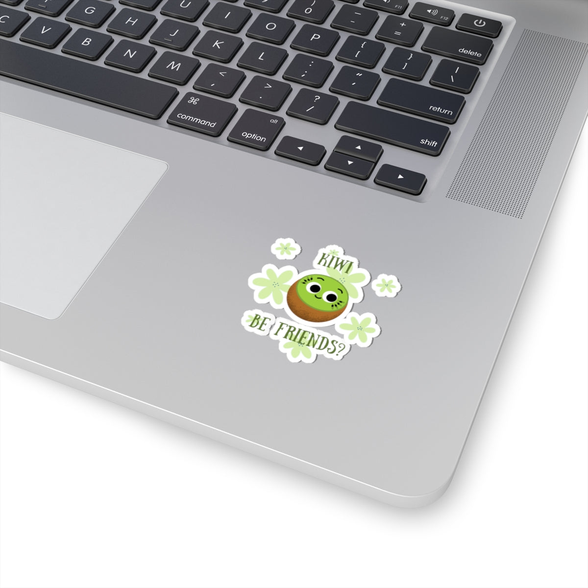 Whimsical Kiwi Friendship Stickers, Fun Fruit Decor, Cute Gift for Friends, Laptop Stickers, Kids Room Decor