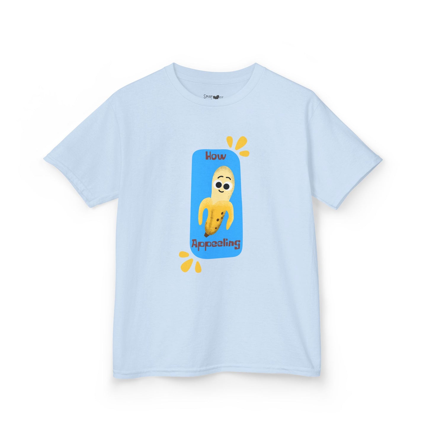Kids Funny Graphic Tee with 'How Appeeling' Banana Pun Design | Playful Shirt for Children | Gift for Birthdays