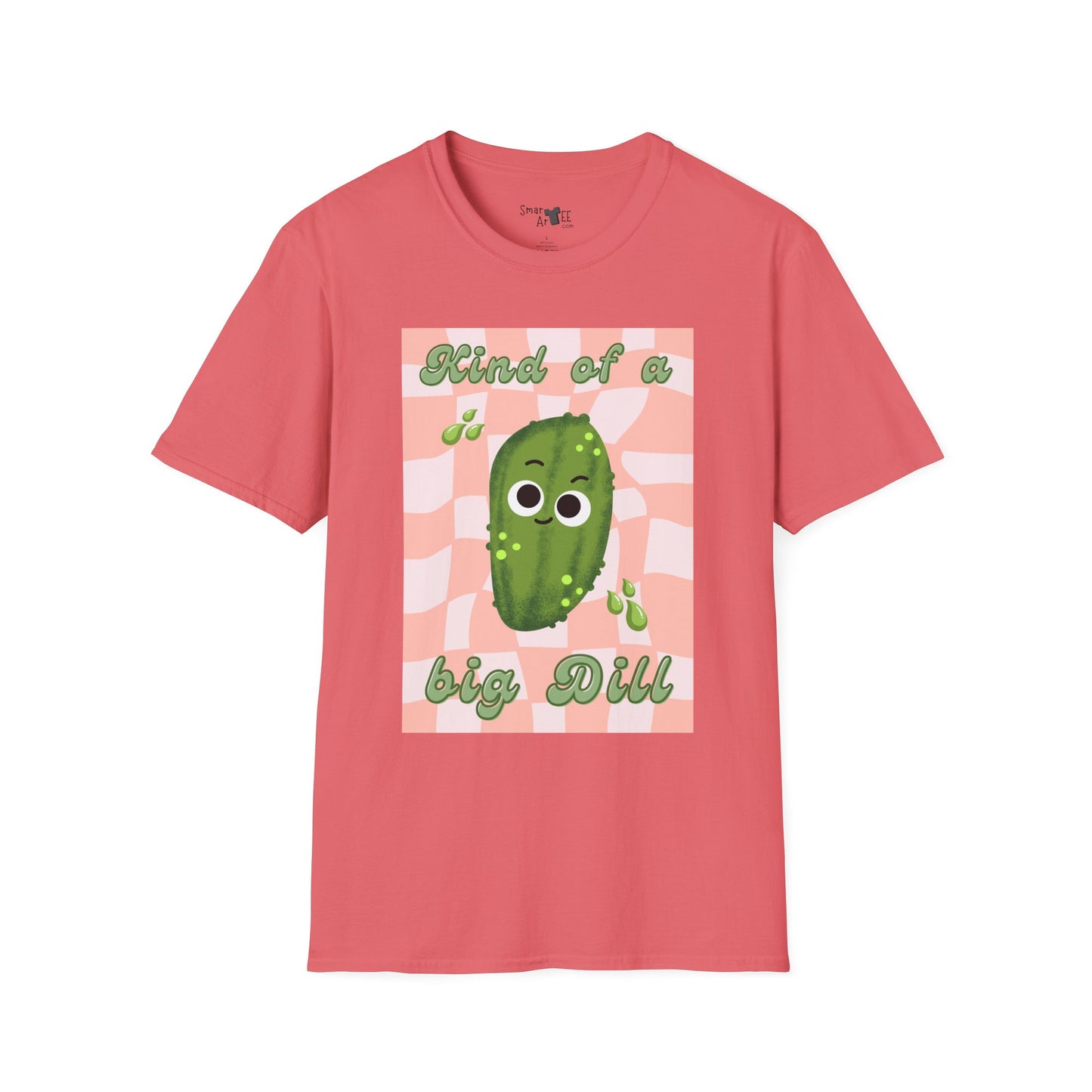 Cute Pickle Humor T-Shirt, Unisex Softstyle Tee, Funny Gift for Dill Pickle Lovers, Trendy Casual Wear, Unique Gift for Birthdays