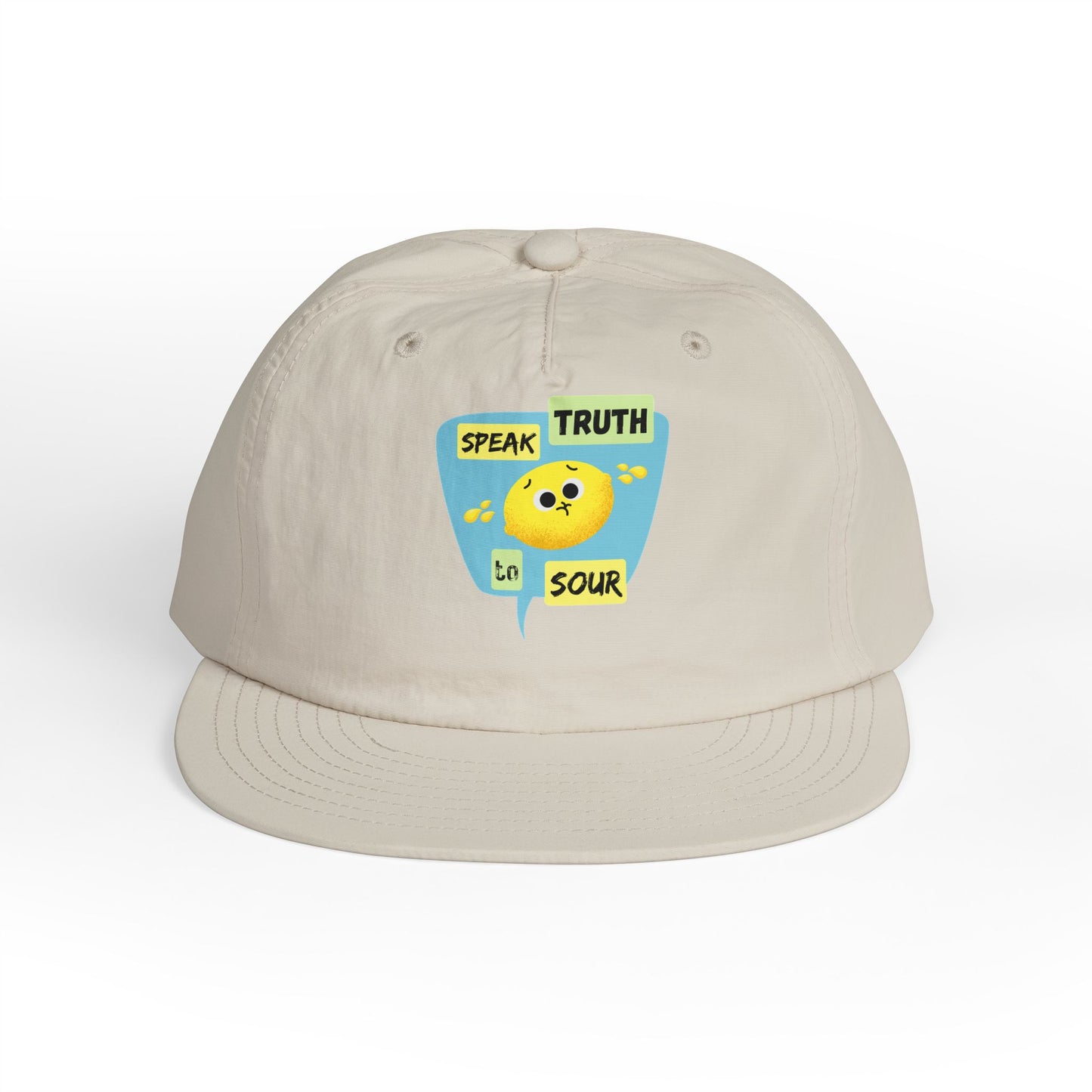 Sour Truth Surf Cap - Summer Vibes, Beach Style, Unisex Headwear, Outdoor Adventure, Perfect Hat for Gifts