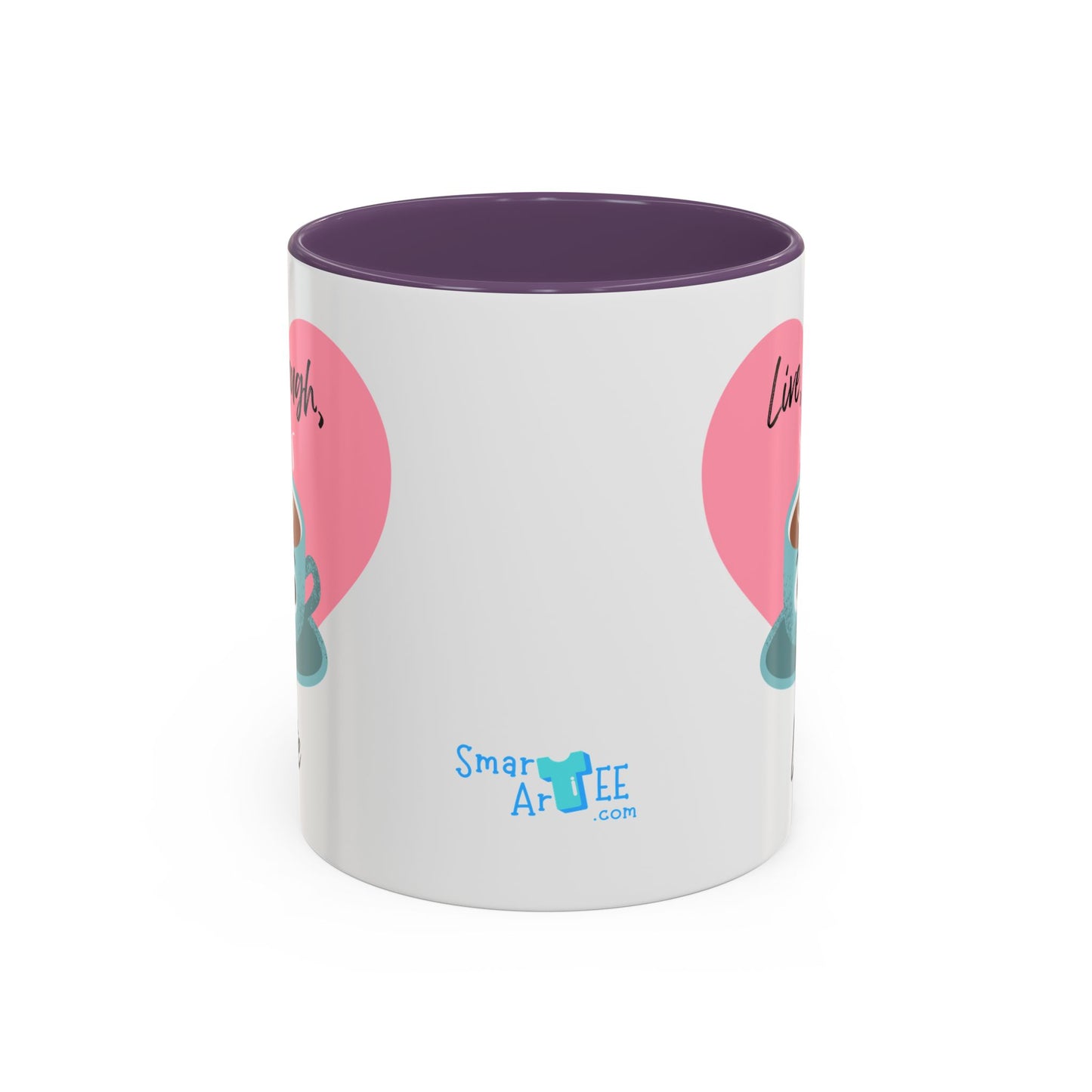 Live Laugh Latte Coffee Mug | Cute Mug, Funny Gift, Hot Beverage Cup, Coffee Lover Gift, Heartwarming Decor