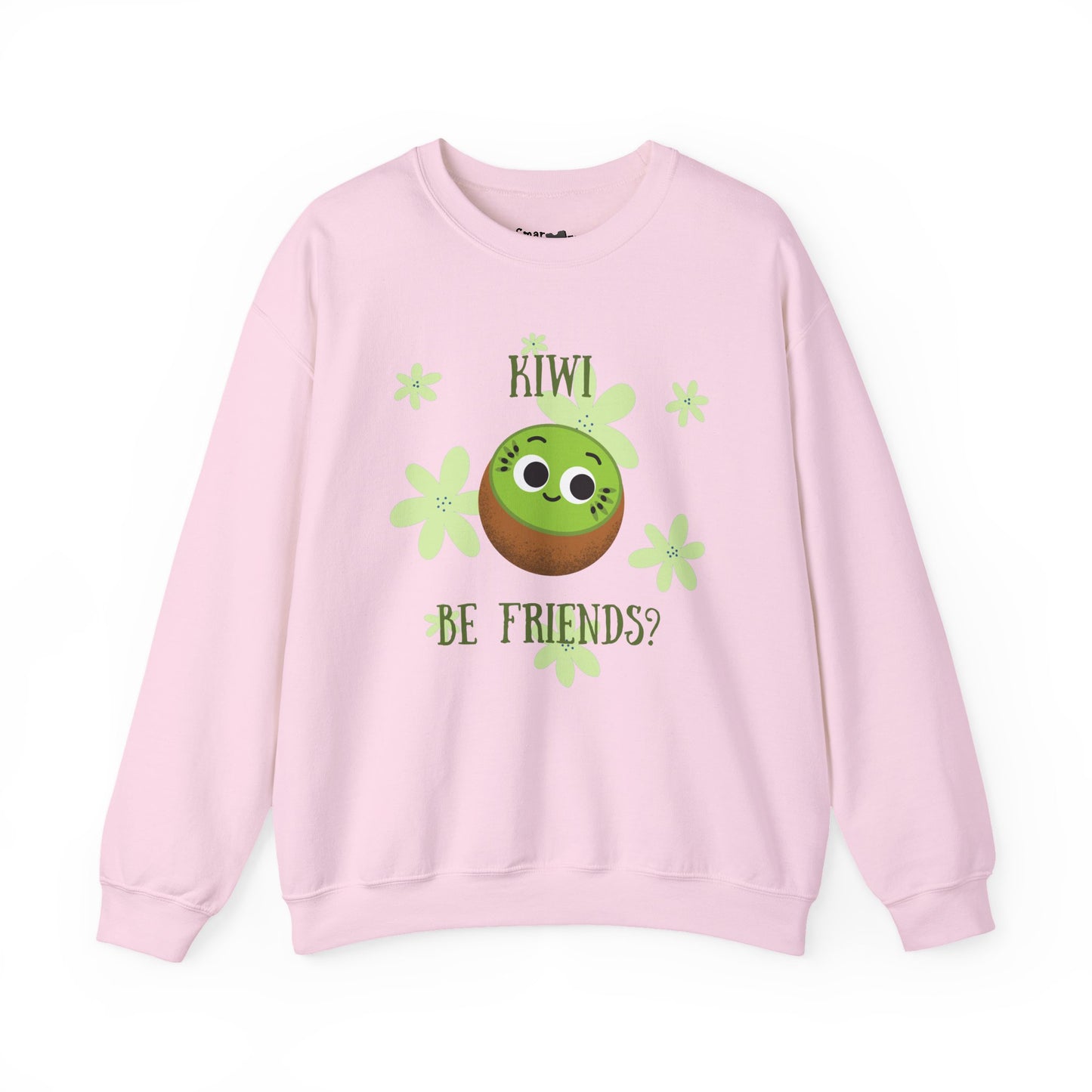 Kiwi Be Friends Sweatshirt, Funny Fruit Pun Sweatshirt, Cozy Clothing, Warm Whimsical Vibes, Great Gift Idea