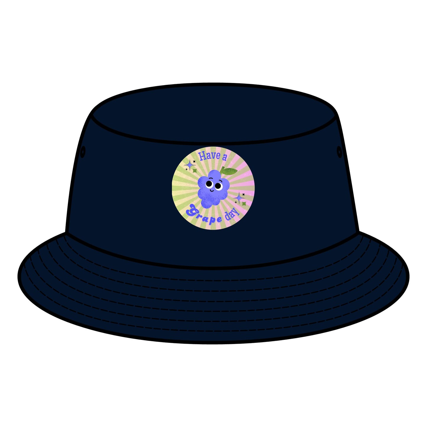 Cute Great Day Pun Bucket Hat, Sun Protection Hats, Summer Accessory, Outdoor Cap, Fun Gift for Her, Festival Headwear