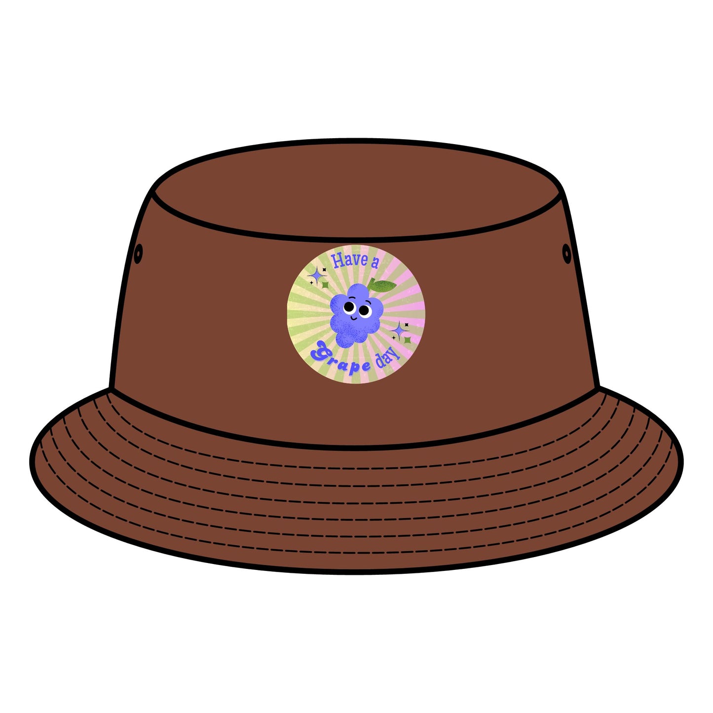 Cute Great Day Pun Bucket Hat, Sun Protection Hats, Summer Accessory, Outdoor Cap, Fun Gift for Her, Festival Headwear