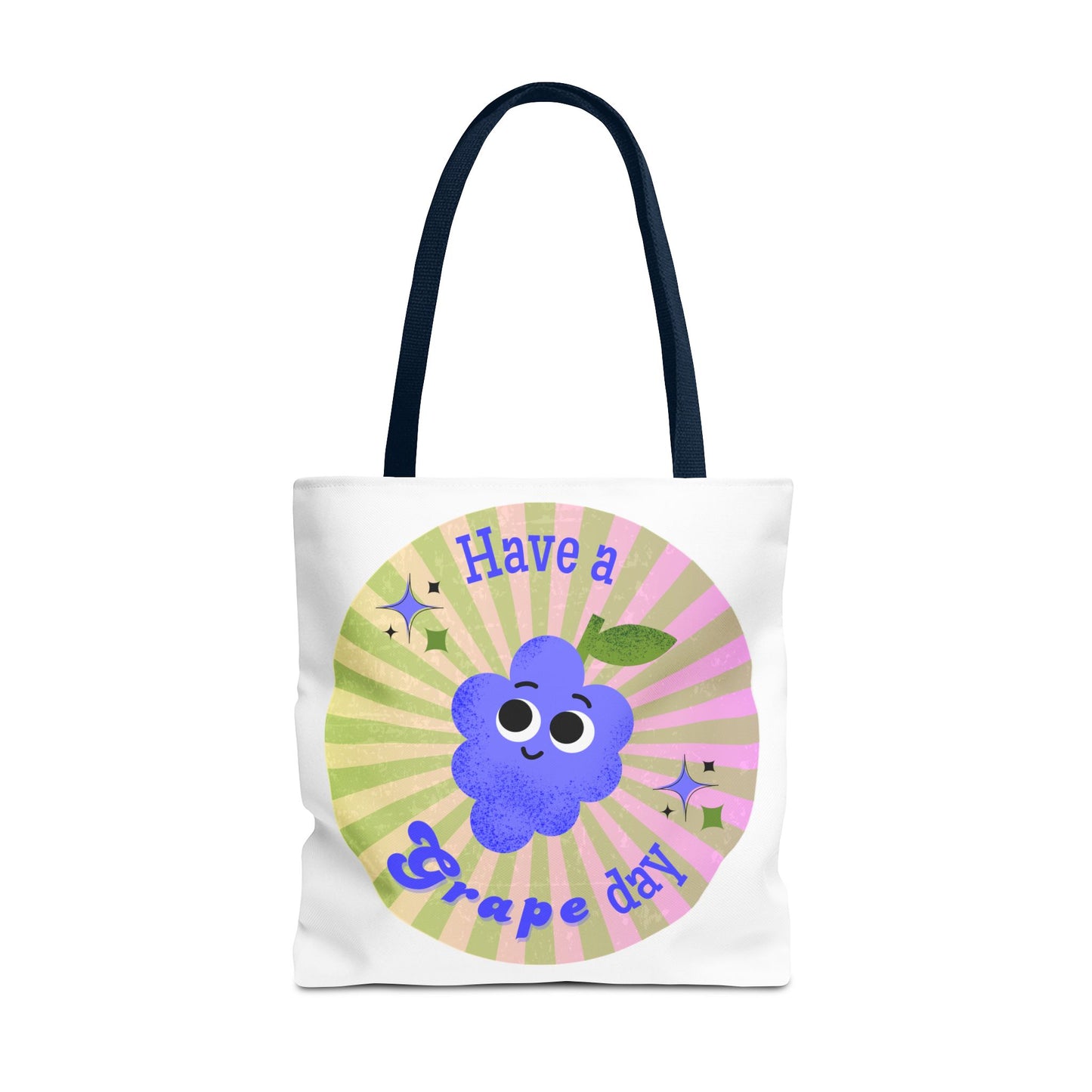 Cute Grape Day Tote Bag - Fun Reusable Shopping Bag, Gift for Fruit Lovers, Eco-Friendly Tote, Summer Bag, Kids' Toy Bag
