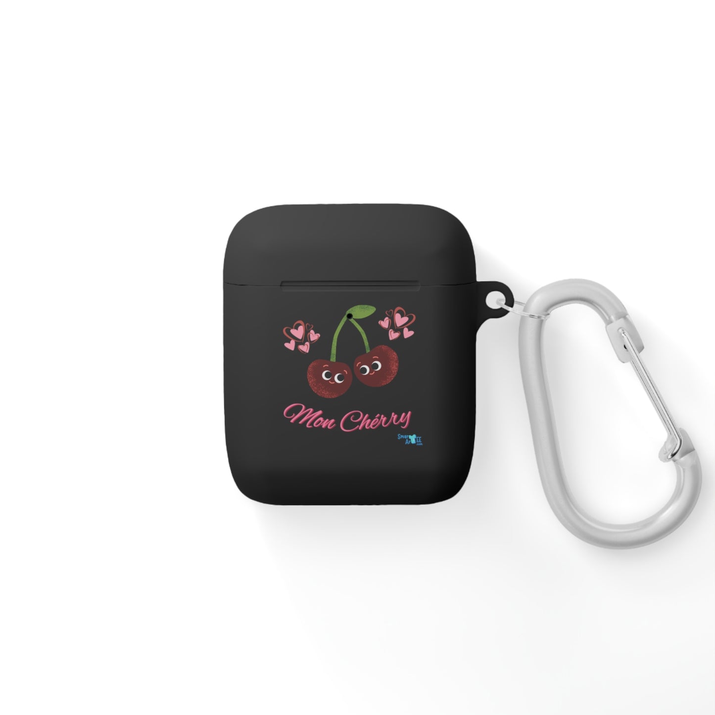 Cute Cherry AirPods Case Cover, Cherry Print Accessory, Gift for Audiophiles, Fun Tech Accessories, Birthday Gift