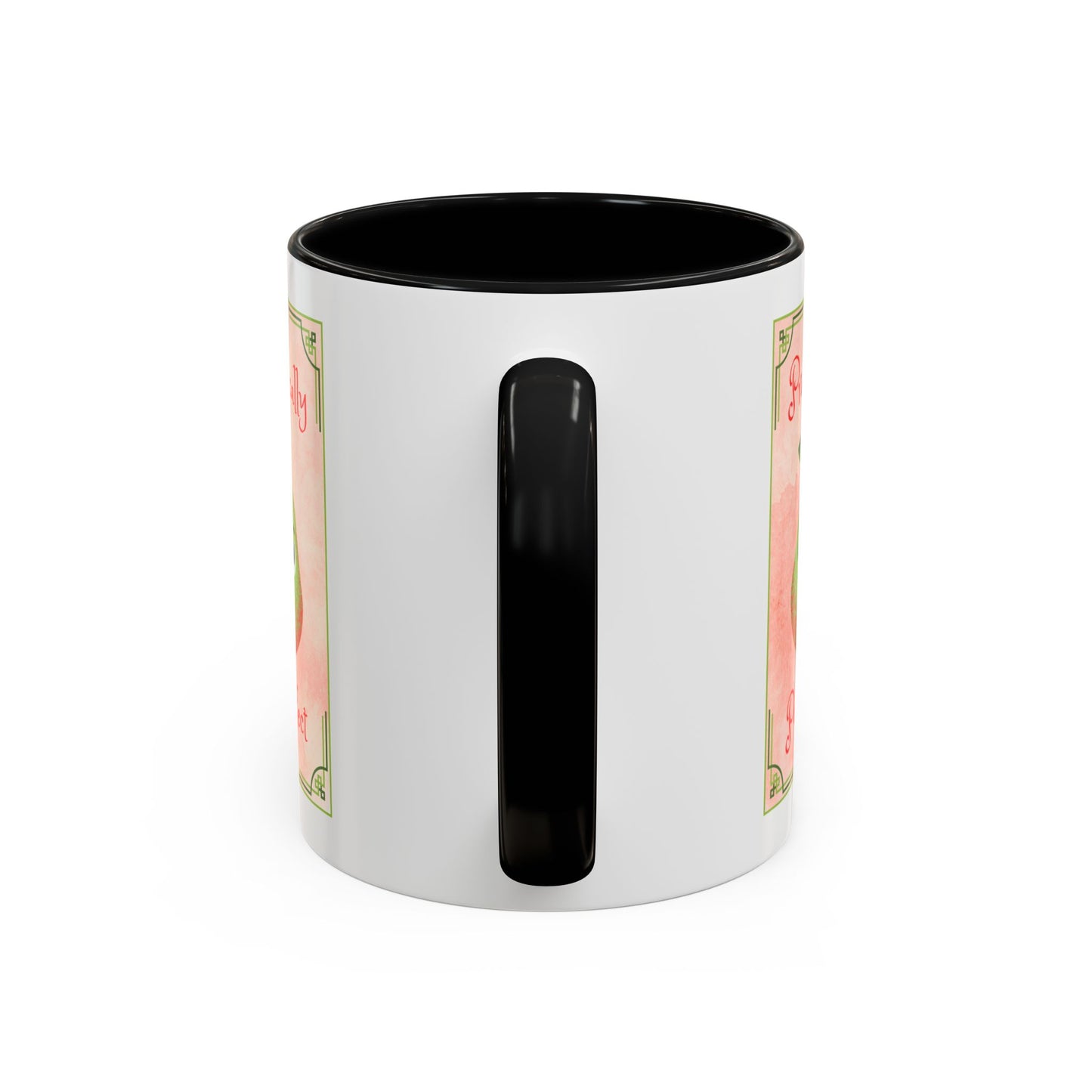 Fun Whimsical Coffee Mug, Unique Gift for Friends, Cute Pear Design, Perfect for Birthdays, Cute Kitchen Decor, Funny Drinkware