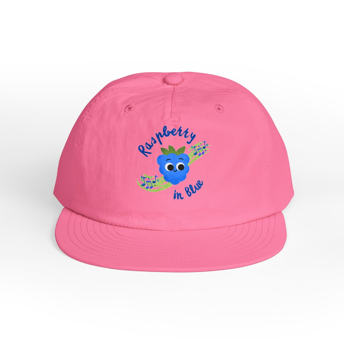 Rhapsody in Blue Pun Surf Cap | Fun Summer Hat, Youth Beachwear, Gift for All Ages, Outdoor Adventures, Vacation Accessory