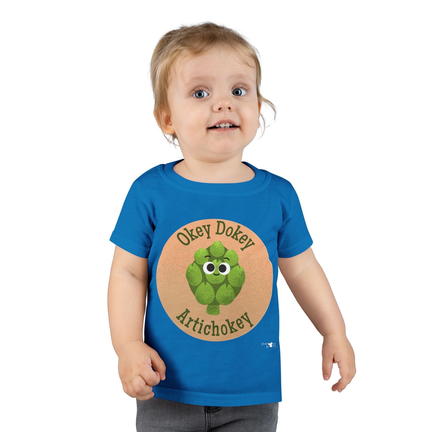 Toddler Artichoke Shirt, Okey Dokey Artichokey Tee, Fun Kids Apparel, Playful Toddler Clothing, Gift for Little Ones