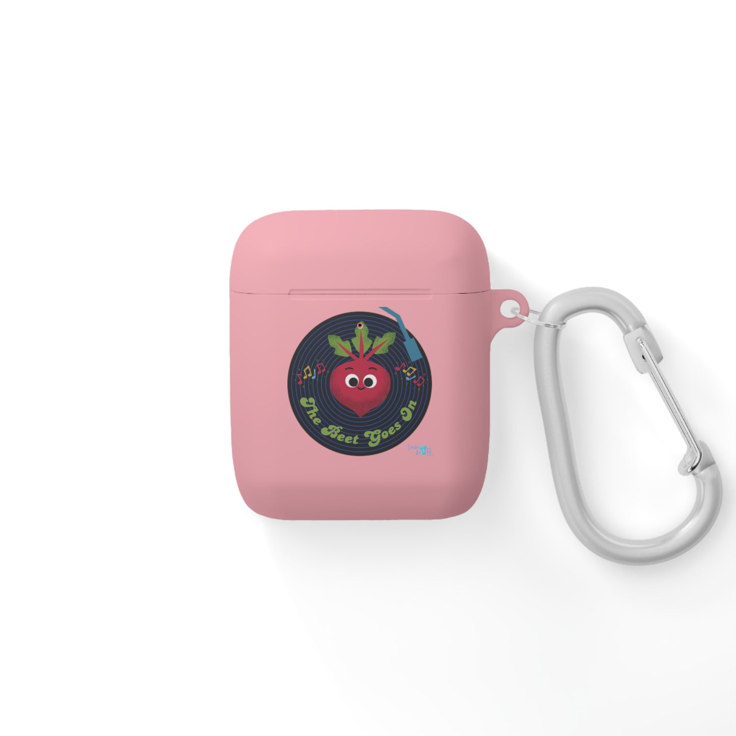 Cute Apple AirPods Case Cover | Apple Lover Gift, AirPods Accessory, Unique Electronics Cover, Gift for Teacher, Fun Design