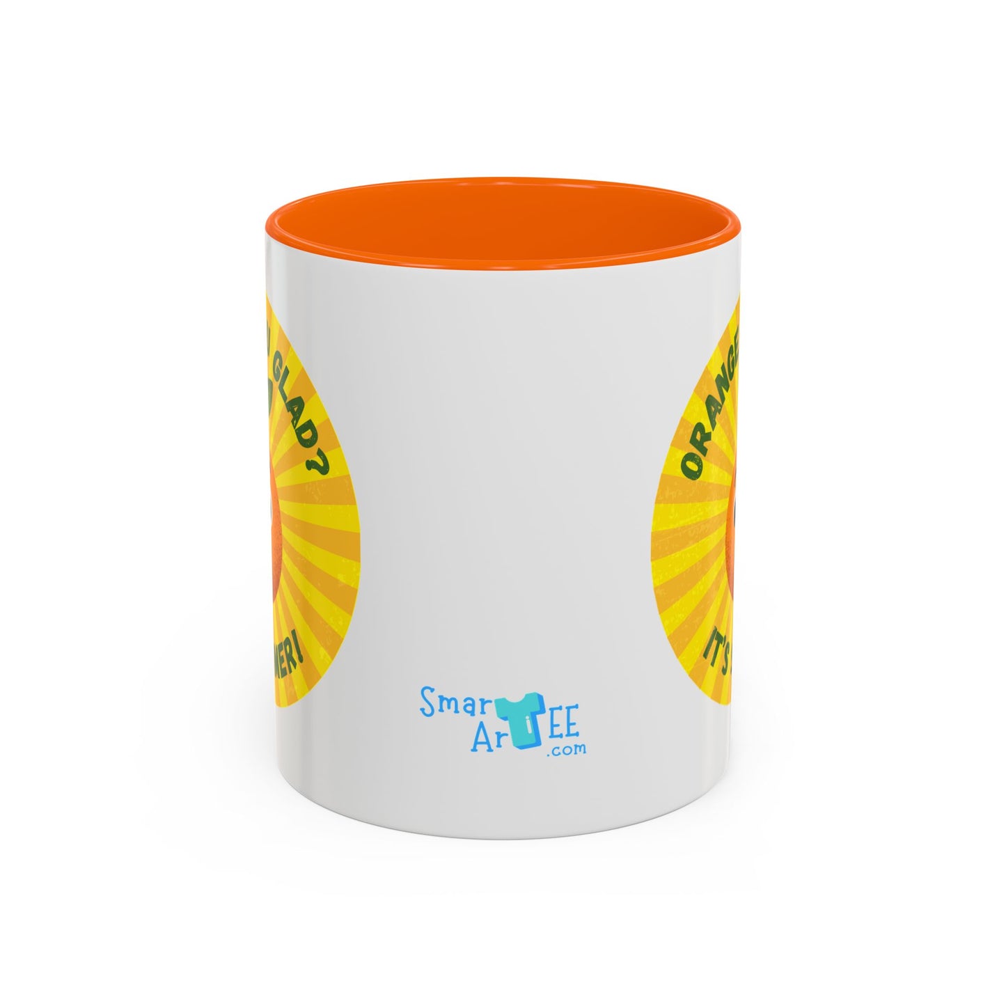 Sunny Citrus Coffee Mug - Perfect for Summer! | Fun Gift for Coffee Lovers, Kitchen Decor, Orange Enthusiasts