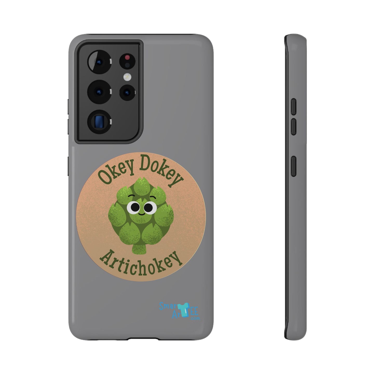 Cute Phone Case with Okey Dokey Design, Impact-Resistant Case for Kids, Fun Smartphone Accessory, Gift for All Occasions, Durable Protection