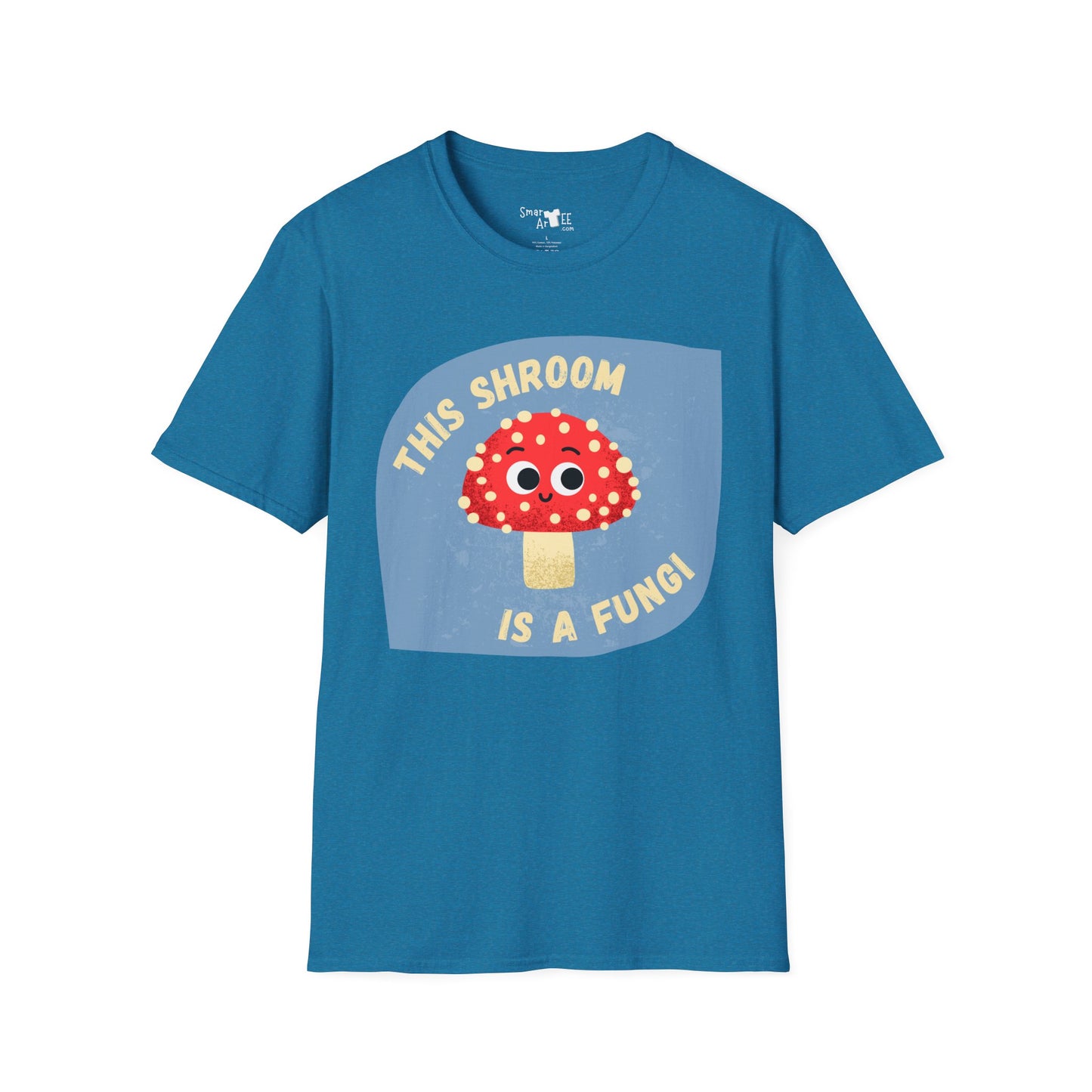 Playful Mushroom T-Shirt, Funny Tee for Nature Lovers, Unisex Graphic Shirt, Cute Gift for Friends, Casual Wear, Eco-Friendly Apparel