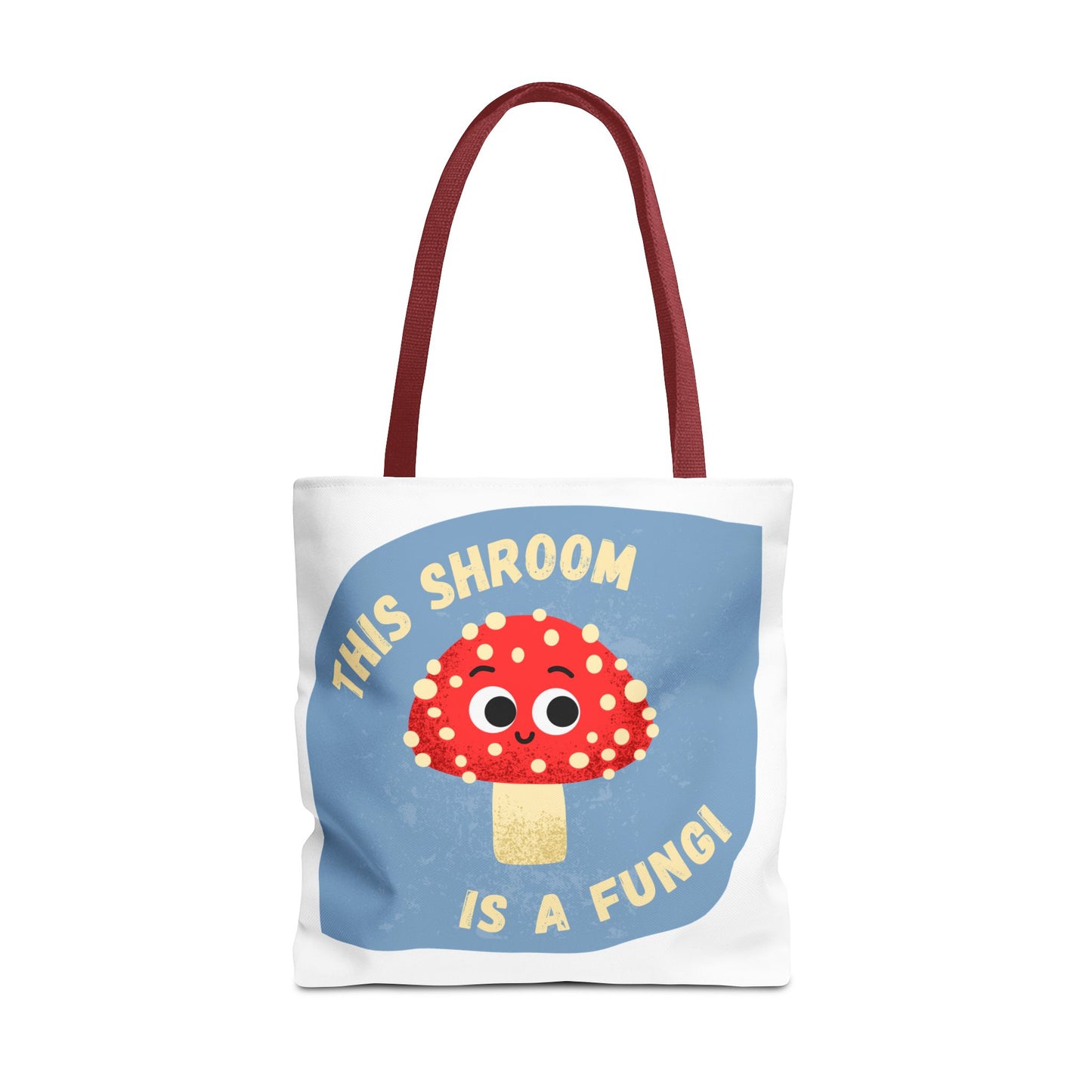 Cute Mushroom Tote Bag - Funny Gift for Mushroom Lovers, Eco-Friendly Shopping Bag, Artsy Tote, Whimsical Weekender Bag, Unique Gift Idea