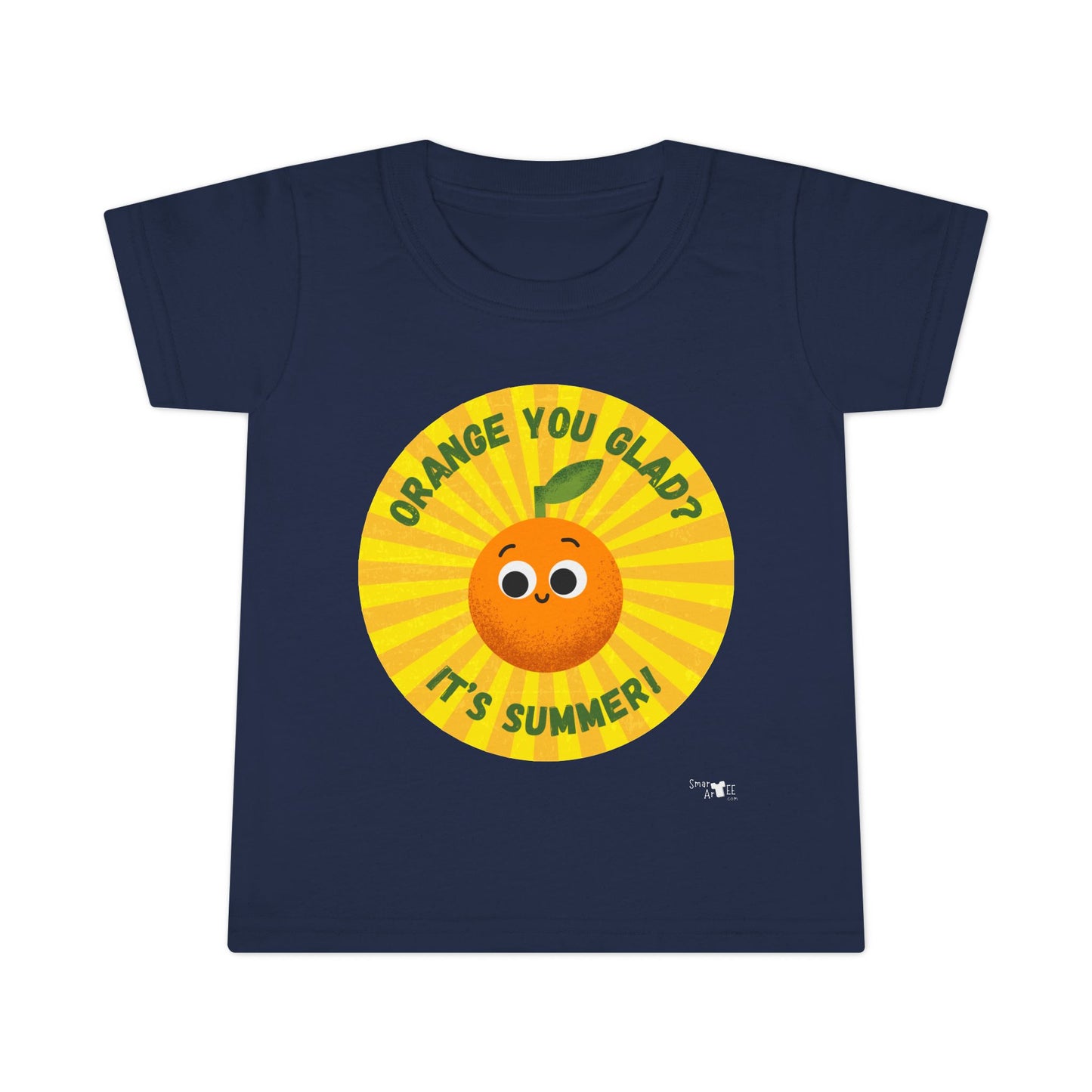 Summer Toddler Shirt: Orange You Glad It's Summer? Fun Kids Tee, Birthday Gift, Playdate Outfit, Summer Vibes, Cute Children’s Apparel
