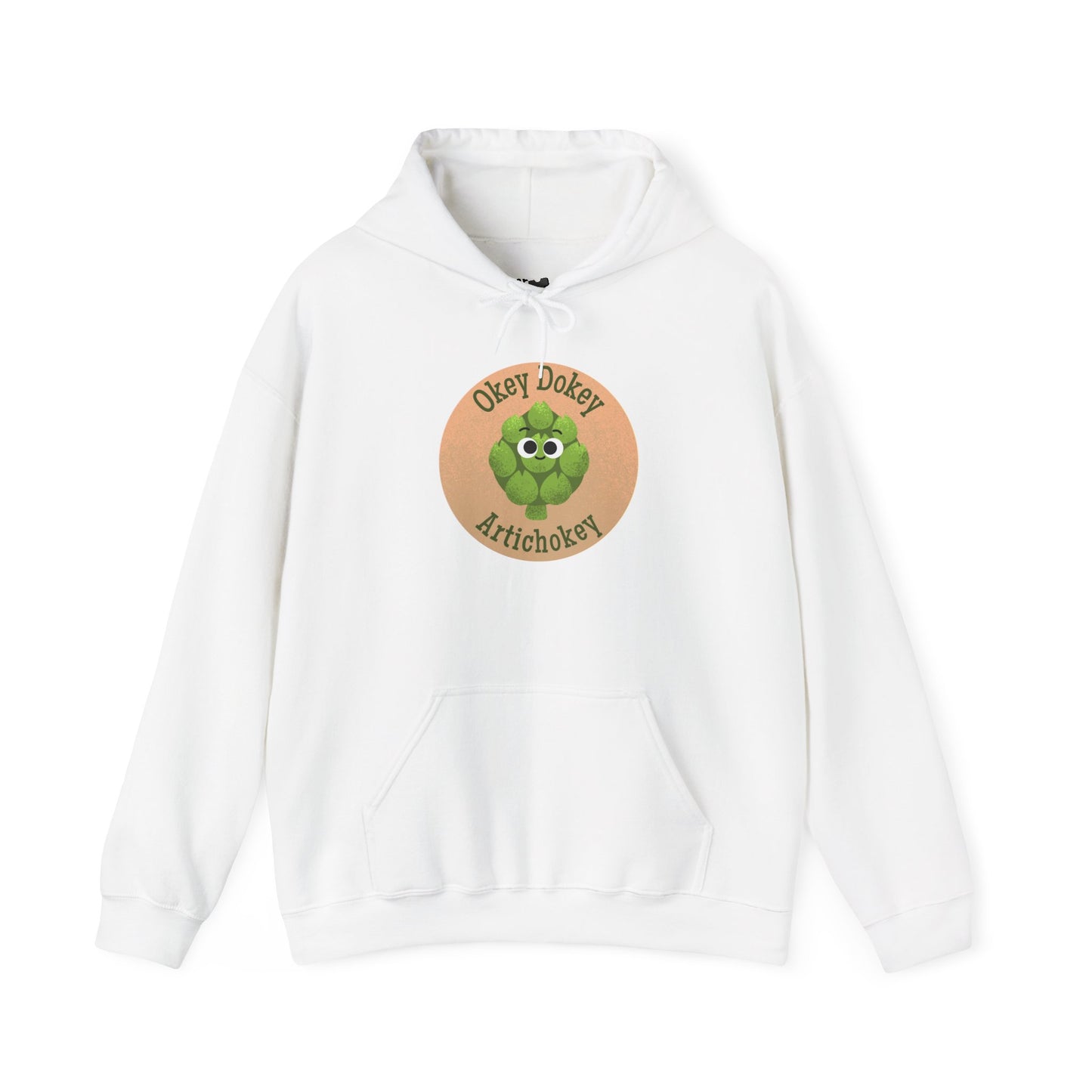 Funny Artichoke Hoodies - Unisex Heavy Blend Hoodie for Food Lovers, Gift for Veggie Fans, Laugh with Friends