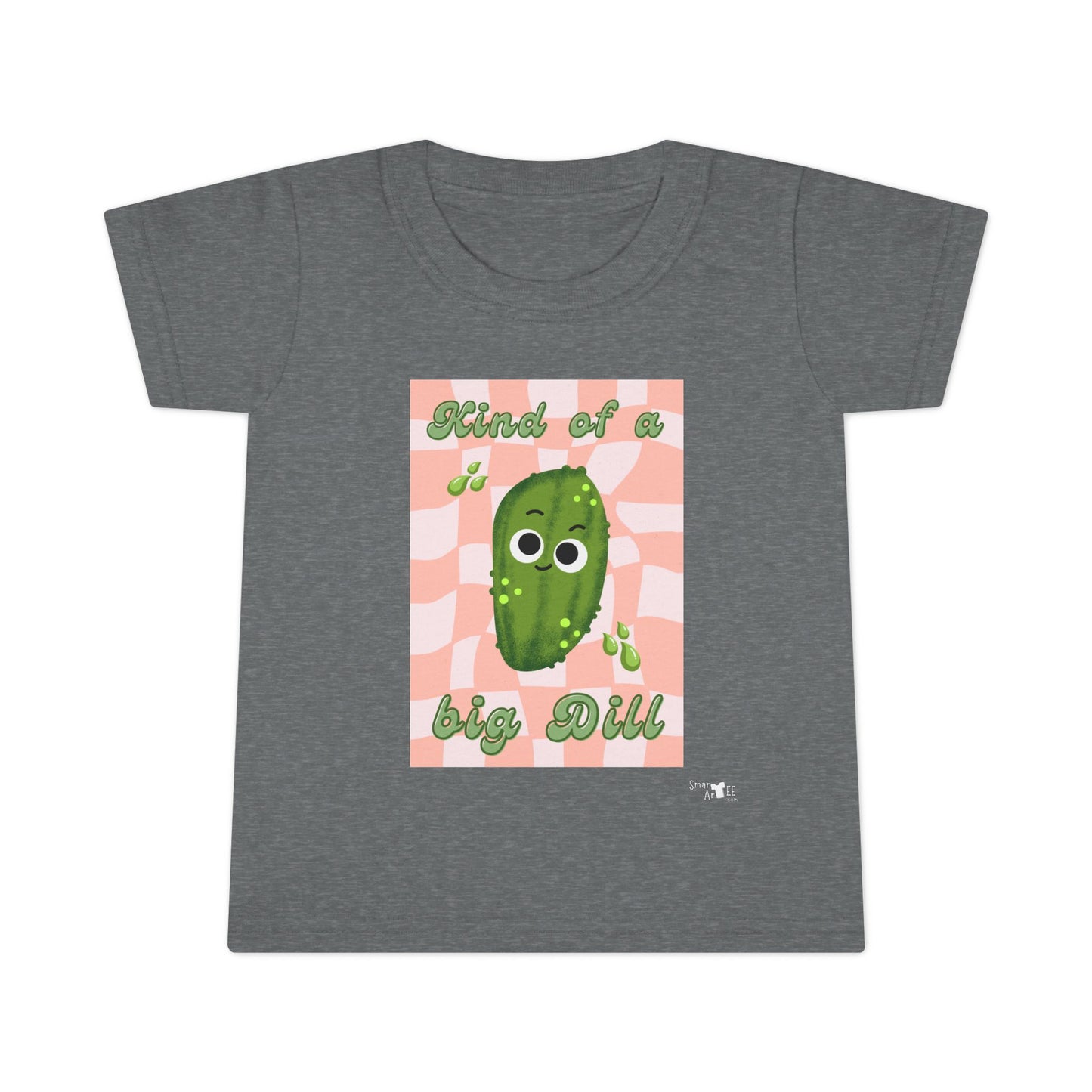Cute Toddler Shirt, Kind of a Big Dill Tee, Funny Pickle Pun Shirt, Kids Gift, Summer Outfit, Toddler Apparel