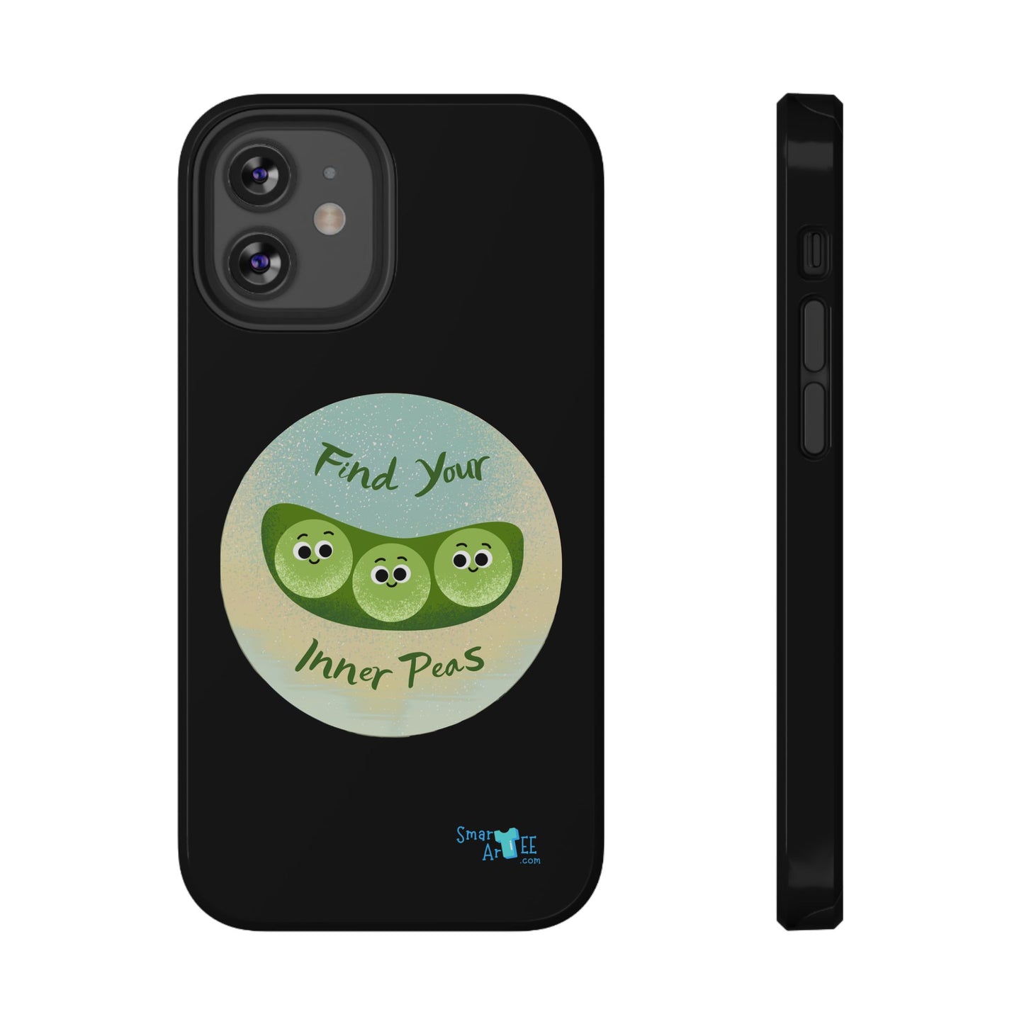 Find Your Inner Peas Phone Case | Impact-Resistant, Cute Phone Cover for Veggie Lovers, Gift for Friends, Fun Phone Accessories