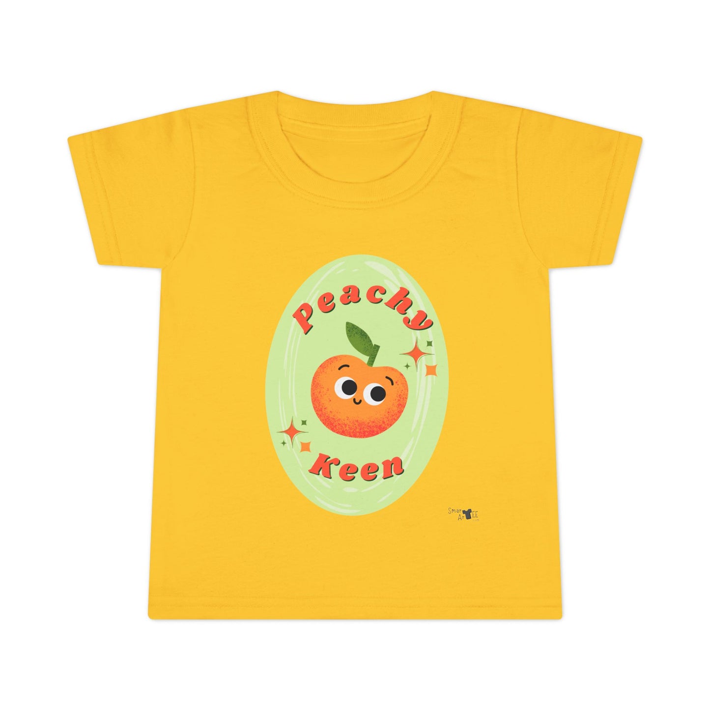 Peachy Keen Toddler peaShirt, Cute Kid's Tee, Fun Summer Outfit, Birthday Gift, Playdate Apparel