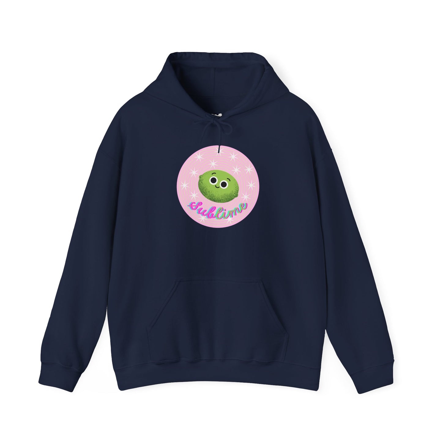 Cute Kawaii Hoodie with Sublime Lime Design, Great Gift for Teens, Cute Anime Apparel, Fun Streetwear, Cozy Pullover