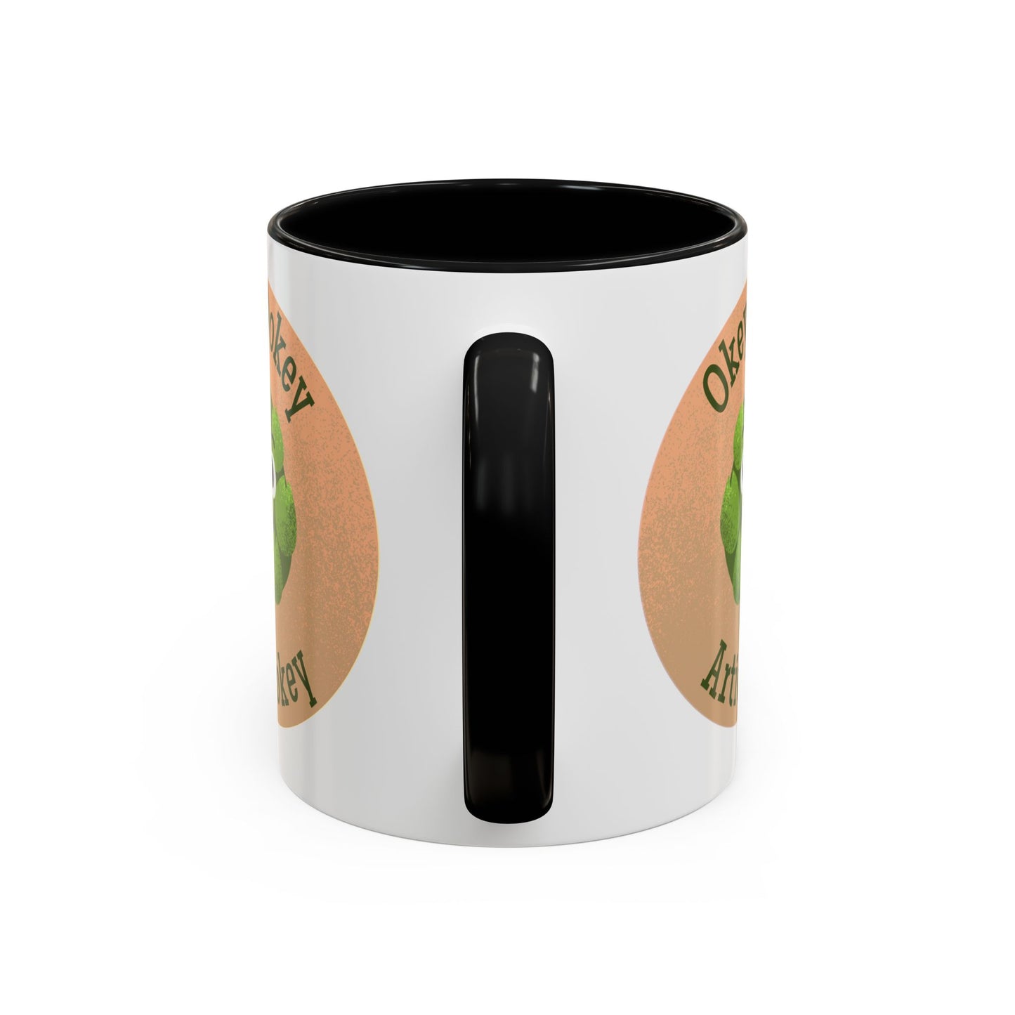 Whimsical Artichoke Coffee Mug, Punny Kitchen Gift, Cute Plant Lover Mug, Unique Coffee Cup, Funny Gift for Him/Her
