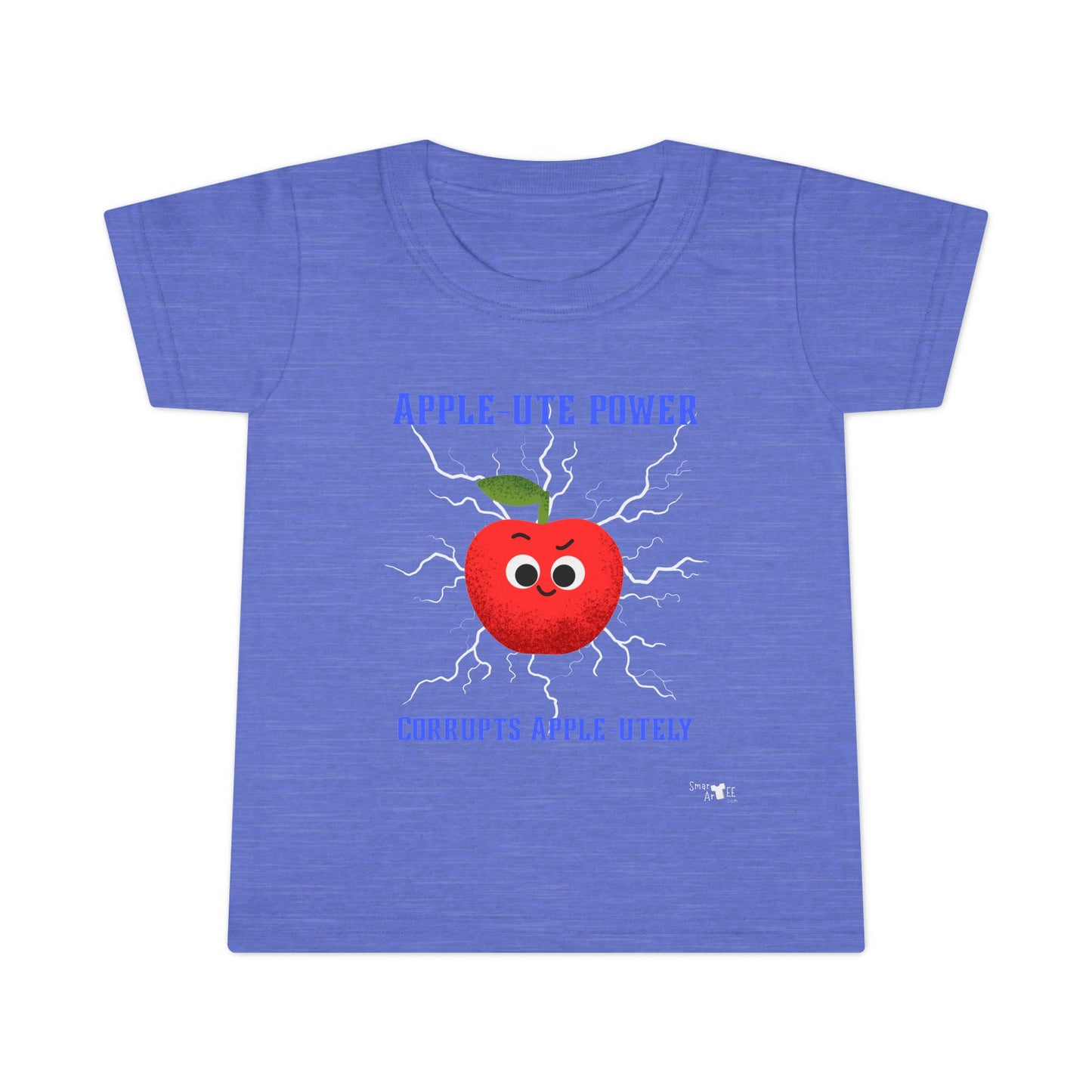 Cute Apple Power Toddler Shirt, Kids Gift, Back to School, Playtime Outfit, Funny Sayings Tee