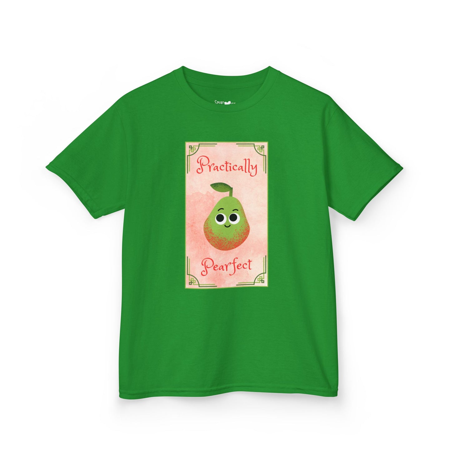 Practically Pear-fect Kids Tee | Fun Summer Shirt, Cute Childrens Gift, Birthday, Fruit Lover Apparel, Playful Outfit, Summer Vibes