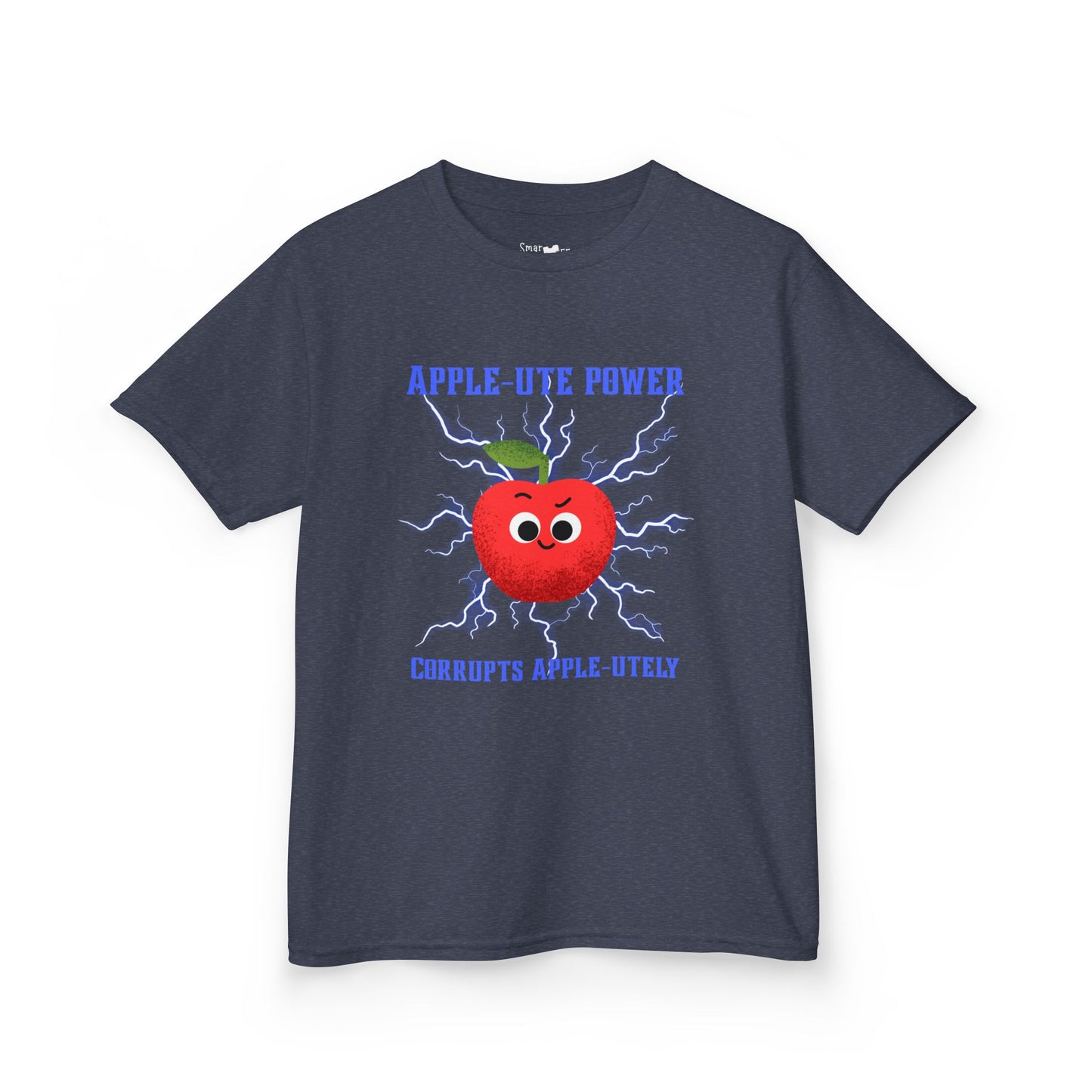 Playful Kids Tee - Fun Apple Design, Perfect for Back to School, Birthdays, Gifts, Family Outings, Summer Camp