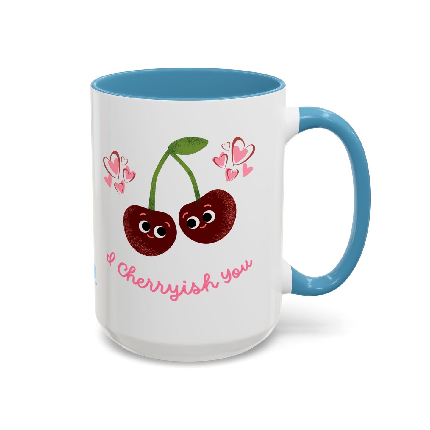 Cute Cherryish Coffee Mug, Cherry Mug, Love Mug, Valentine's Day Gift, Friendship Gift, Cute Coffee Lover's Gift