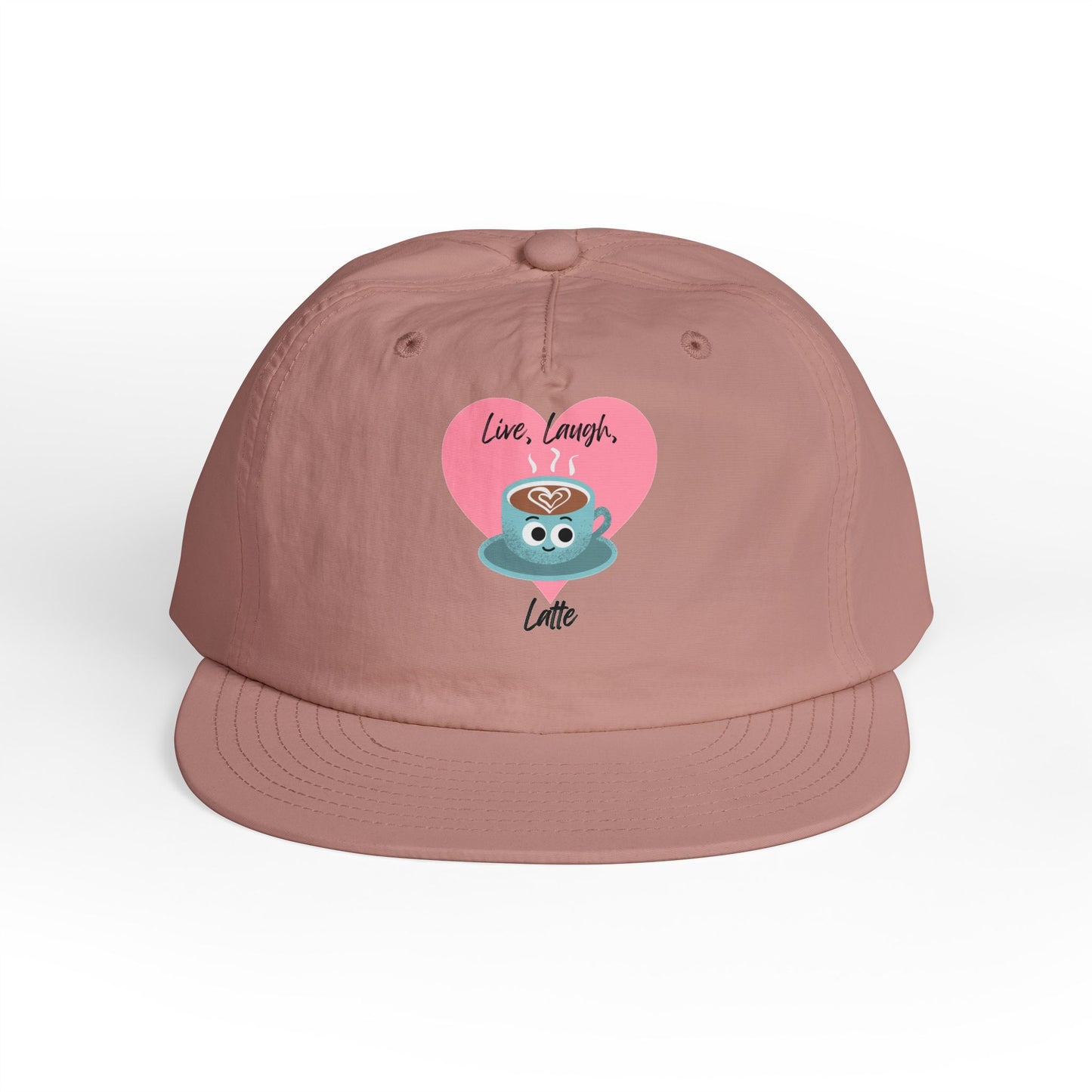 Playful Surf Cap - Live Laugh Love, Summer Vibes, Casual Weekend Accessory, Fun Beach Hat, Gift for Surf Lovers