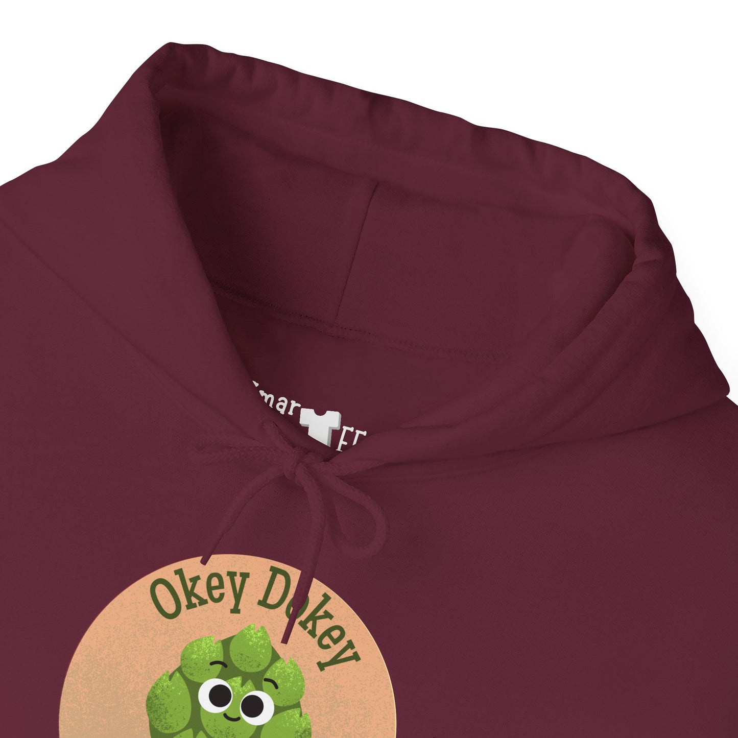 Funny Artichoke Hoodies - Unisex Heavy Blend Hoodie for Food Lovers, Gift for Veggie Fans, Laugh with Friends