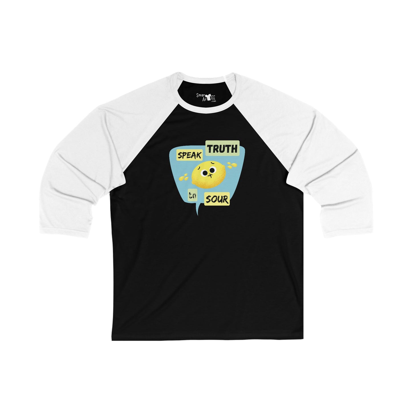 Baseball Tee - Funny Lemon Shirt - Unisex Styling, Funny Fruit Pun, Great Gift Idea, Fruit Lovers