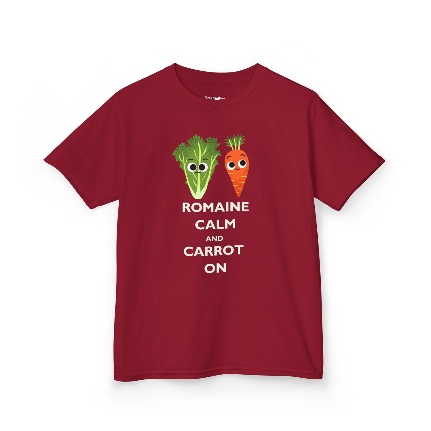 Kids Vegetable-Themed Tee with Fun Phrase, Cute Kids Shirt, Gift for Young Chefs, Fun Fashion for Kids, Toddler Tee, Foodie Kids Gift