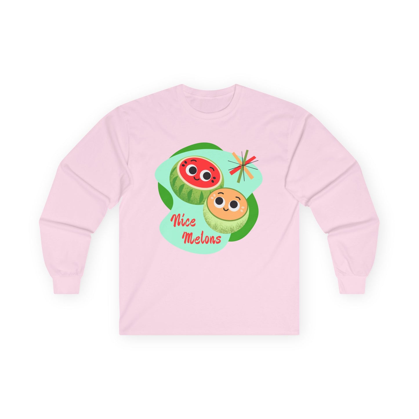 Cute Fruit Long Sleeve Tees, Funny Gift, Summer Vibes, Gift for Foodies, Cute Pun Shirt, Comfort Wear