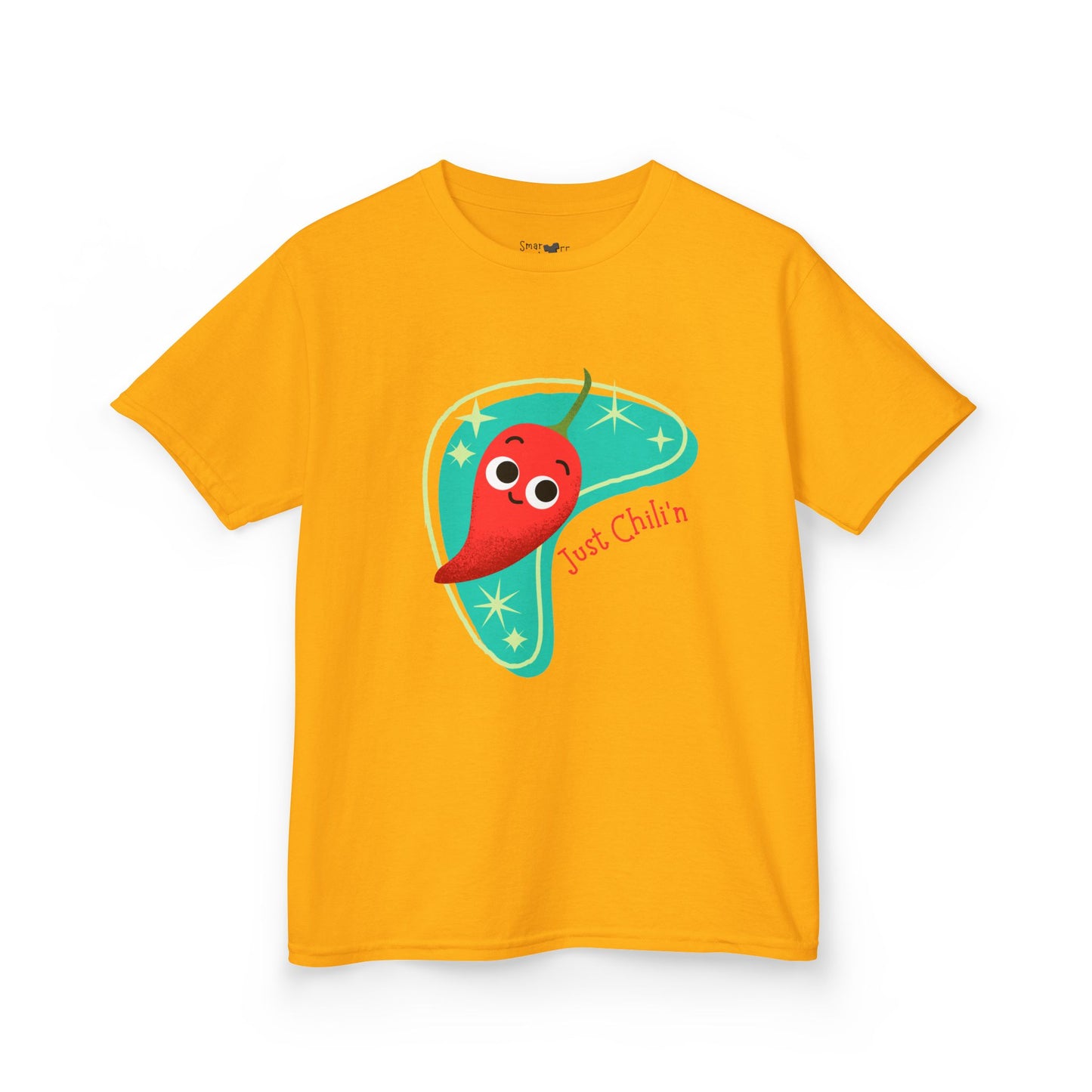 Chill'n Kids Tee - Just Chili'n Pepper Pun Gift for Kids, Summer Outfit, Cute Designer Tee, Everyday Wear, Playtime Shirt
