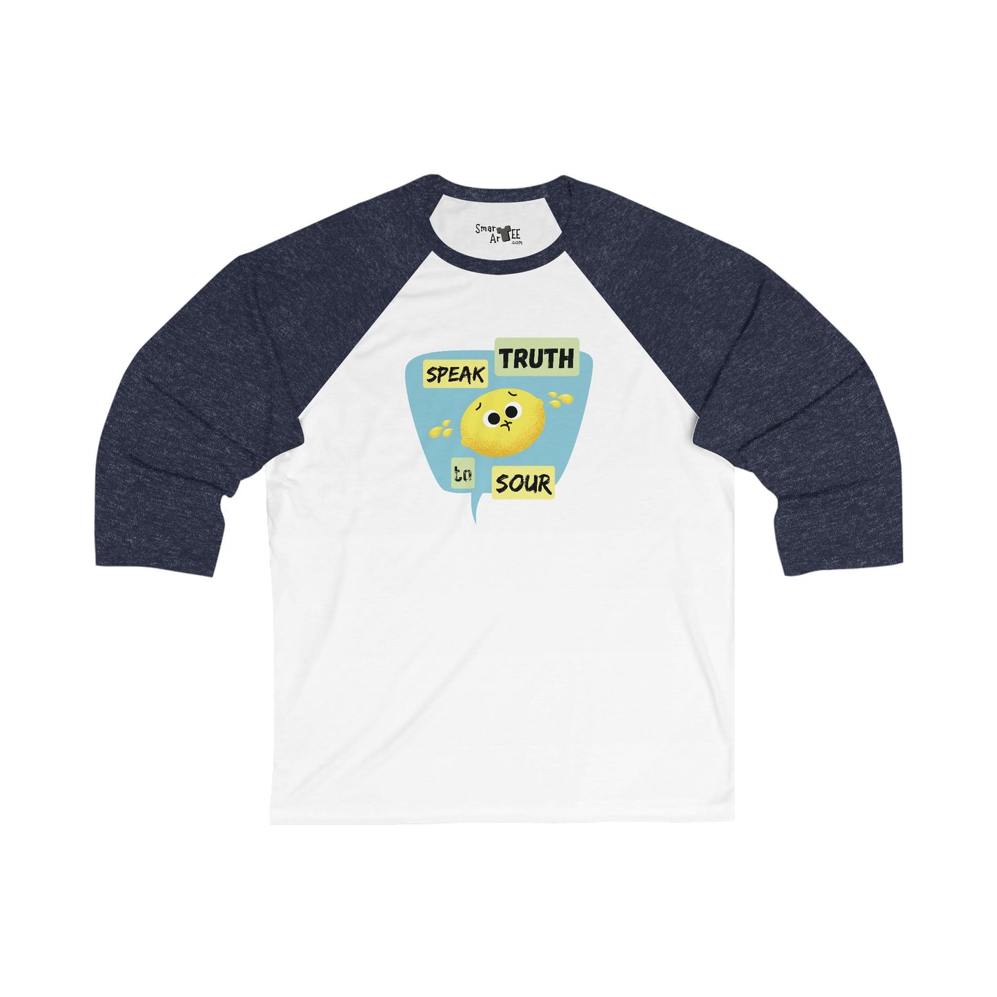 Baseball Tee - Funny Lemon Shirt - Unisex Styling, Funny Fruit Pun, Great Gift Idea, Fruit Lovers