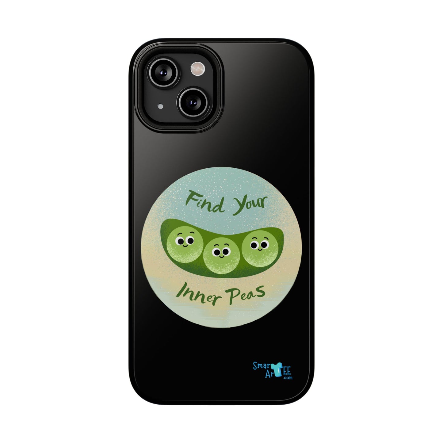 Find Your Inner Peas Phone Case | Impact-Resistant, Cute Phone Cover for Veggie Lovers, Gift for Friends, Fun Phone Accessories