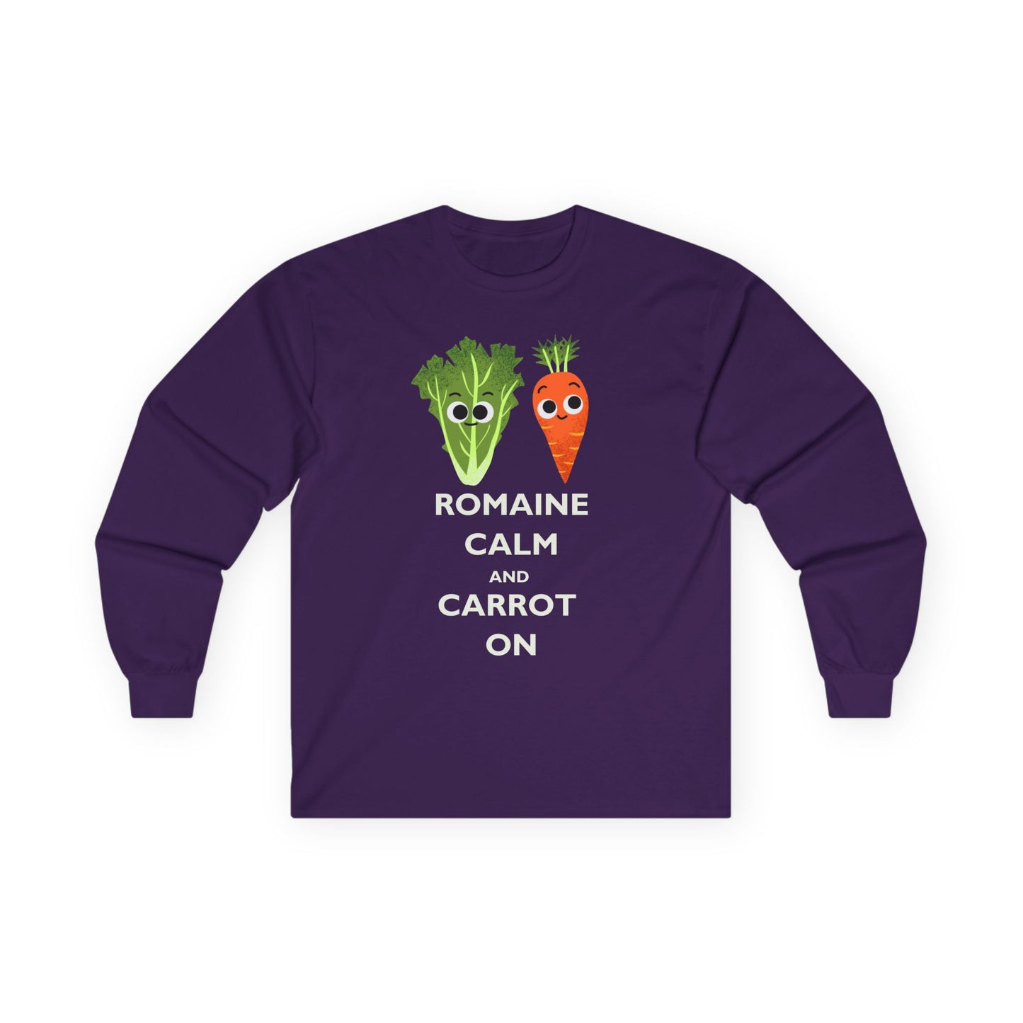 Playful Veggie Long Sleeve Tees, Funny Shirt for Food Lovers, Perfect Gift for Gardeners, Great for Holidays and Parties