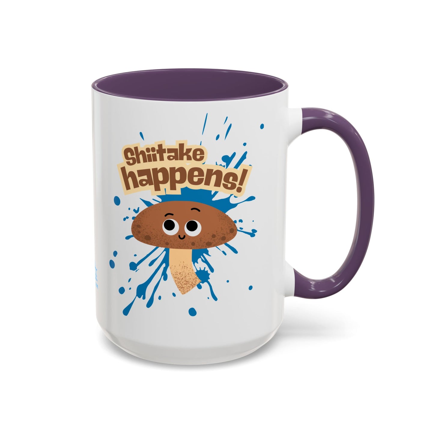 Shiitake Happens Coffee Mug, Funny Mushroom Mug, Cute Kitchen Gift, Coffee Lover Gift, Quirky Home Decor, Holiday Gift Idea