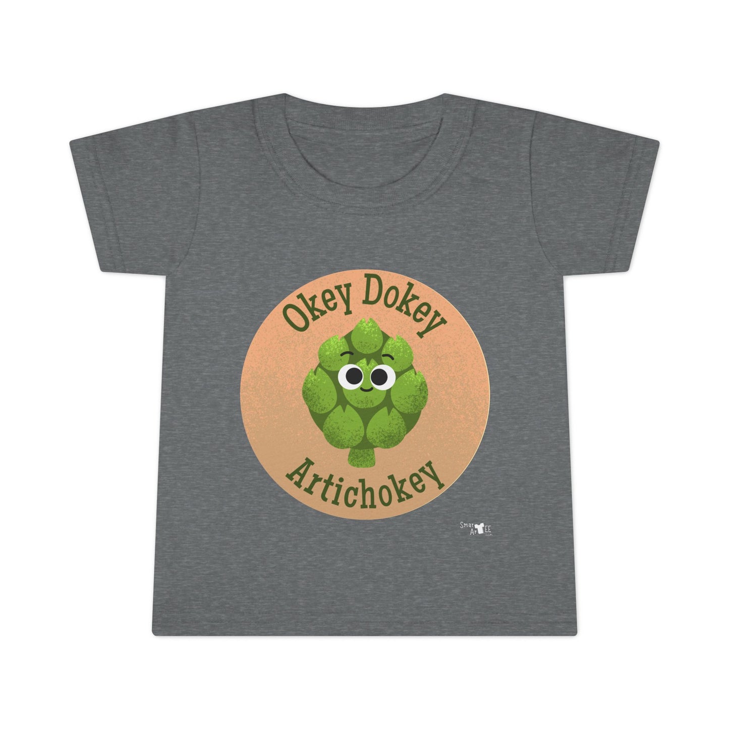 Toddler Artichoke Shirt, Okey Dokey Artichokey Tee, Fun Kids Apparel, Playful Toddler Clothing, Gift for Little Ones