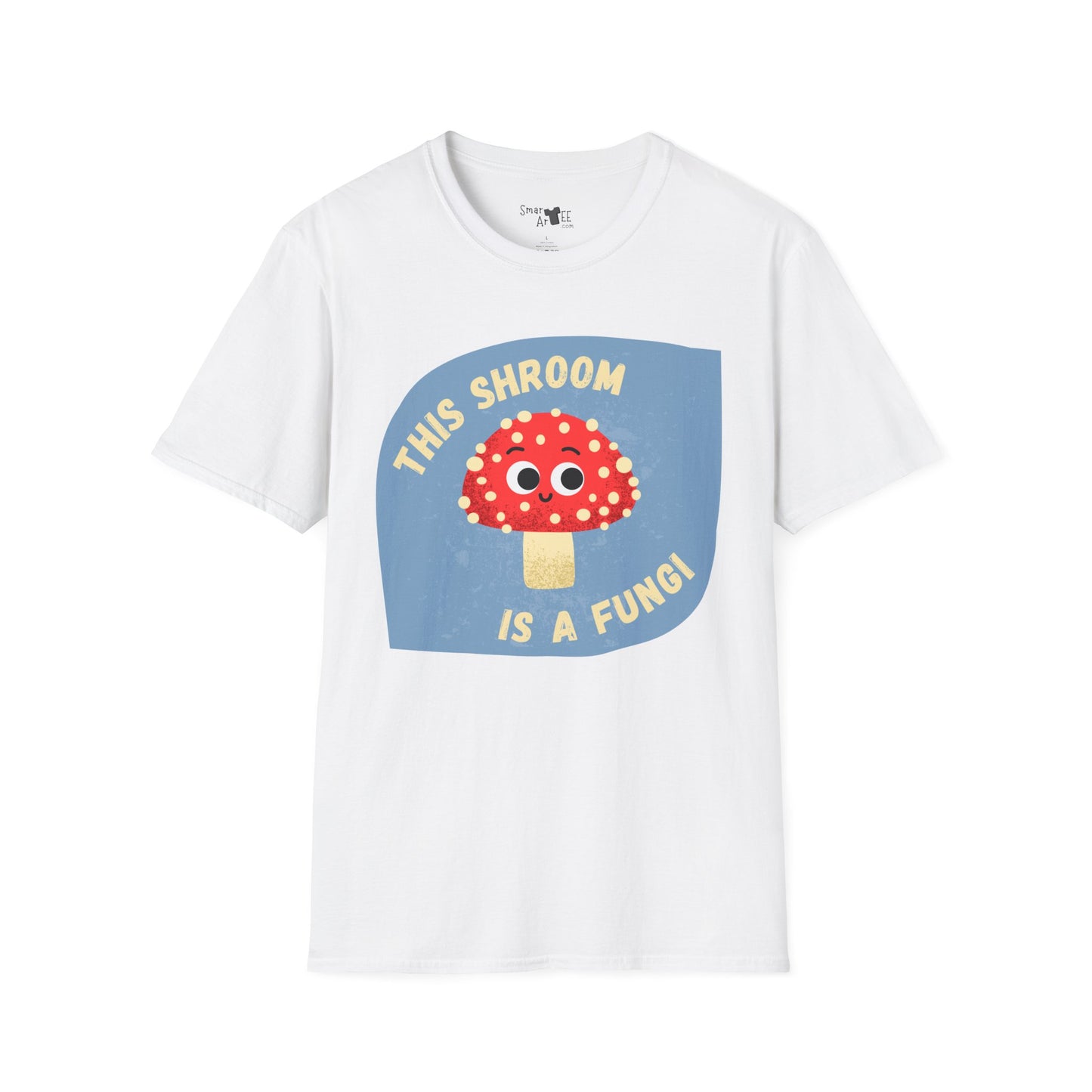 Playful Mushroom T-Shirt, Funny Tee for Nature Lovers, Unisex Graphic Shirt, Cute Gift for Friends, Casual Wear, Eco-Friendly Apparel