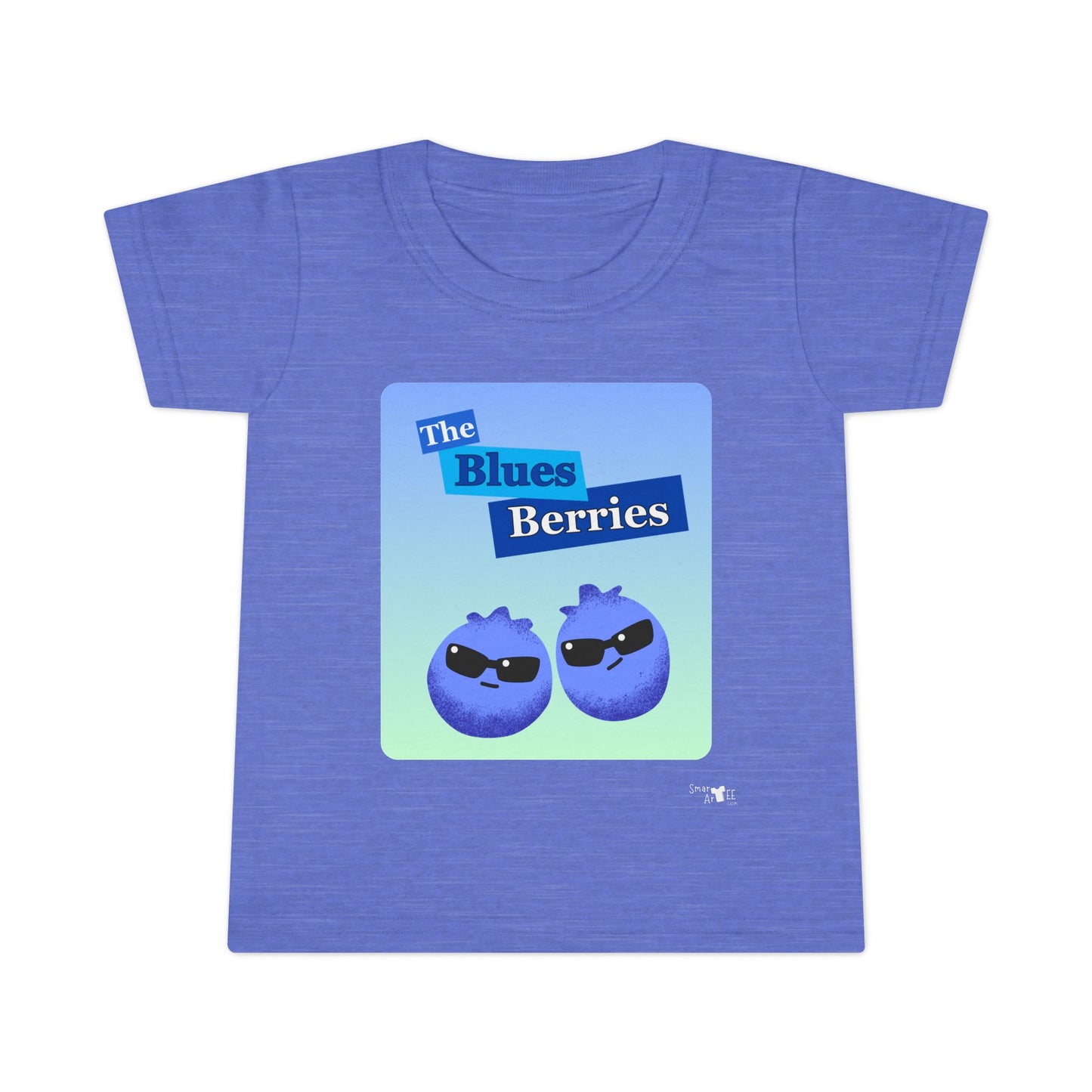 Cool Blues Berries Toddler Shirt, Funky Kids Tee, Cute Graphic Shirt, Fun Birthday Gift, Summer Outfit for Kids