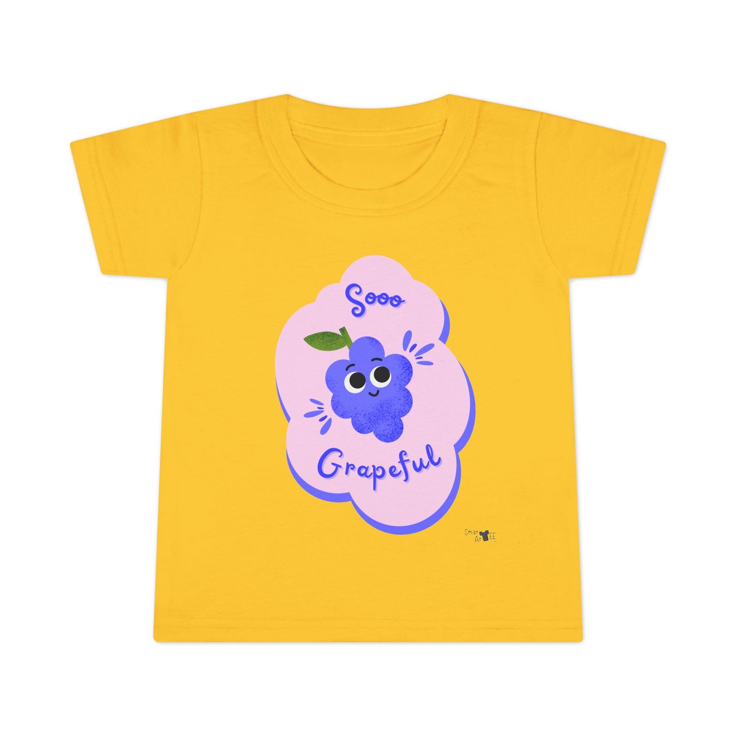 Cute Toddler Shirt - Sooo Grapeful Design for Kids, Funny Gift for Toddlers, Cute Apparel for Babies, Birthday Gift