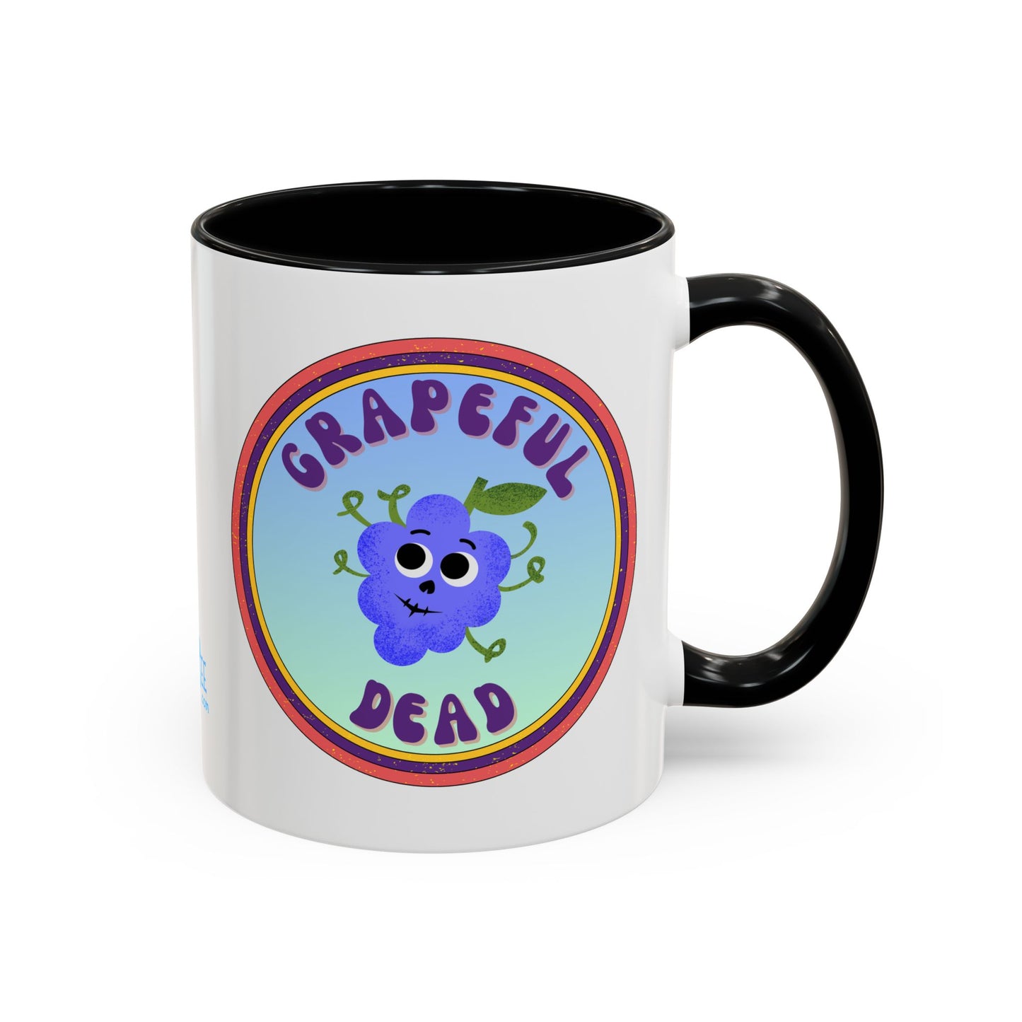 Grateful Dead Inspired Accent Coffee Mug, Fun Gift for Music Lovers, Unique Home Decor, Vibrant Coffee Mug, Collectible Gift for Occasions