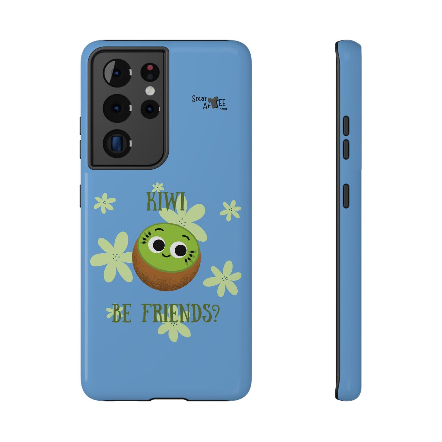 Cute Kiwi Friends Phone Case - Impact-Resistant, Fun Phone Accessory for Kids, Gifts, Summer Vibes, Cute Animal Design