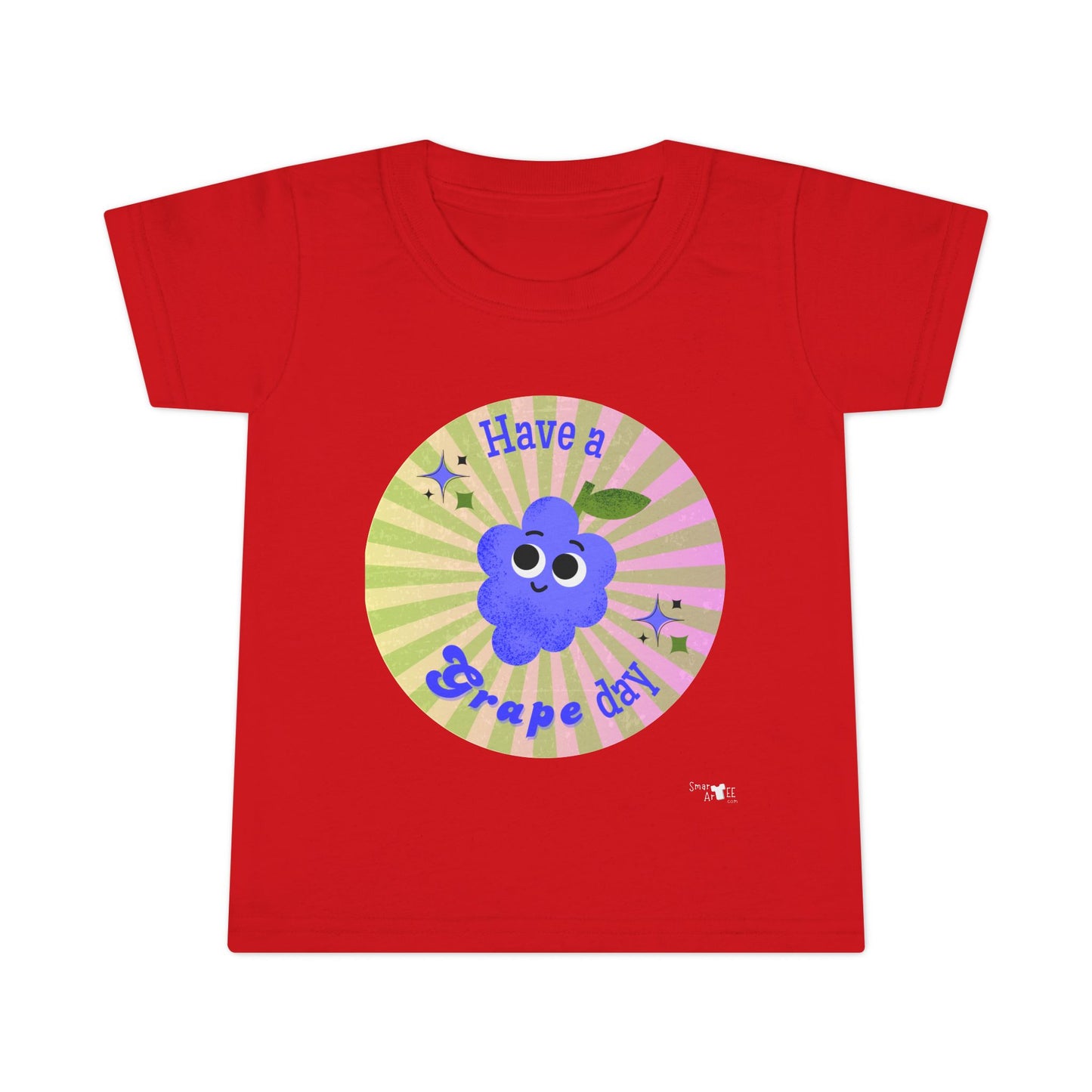 Toddler Shirt - 'Have a Grape Day!' Cute Fruit Design, Kids Birthday Gift, Summer Outfit, Toddler Apparel, Playdate Shirt