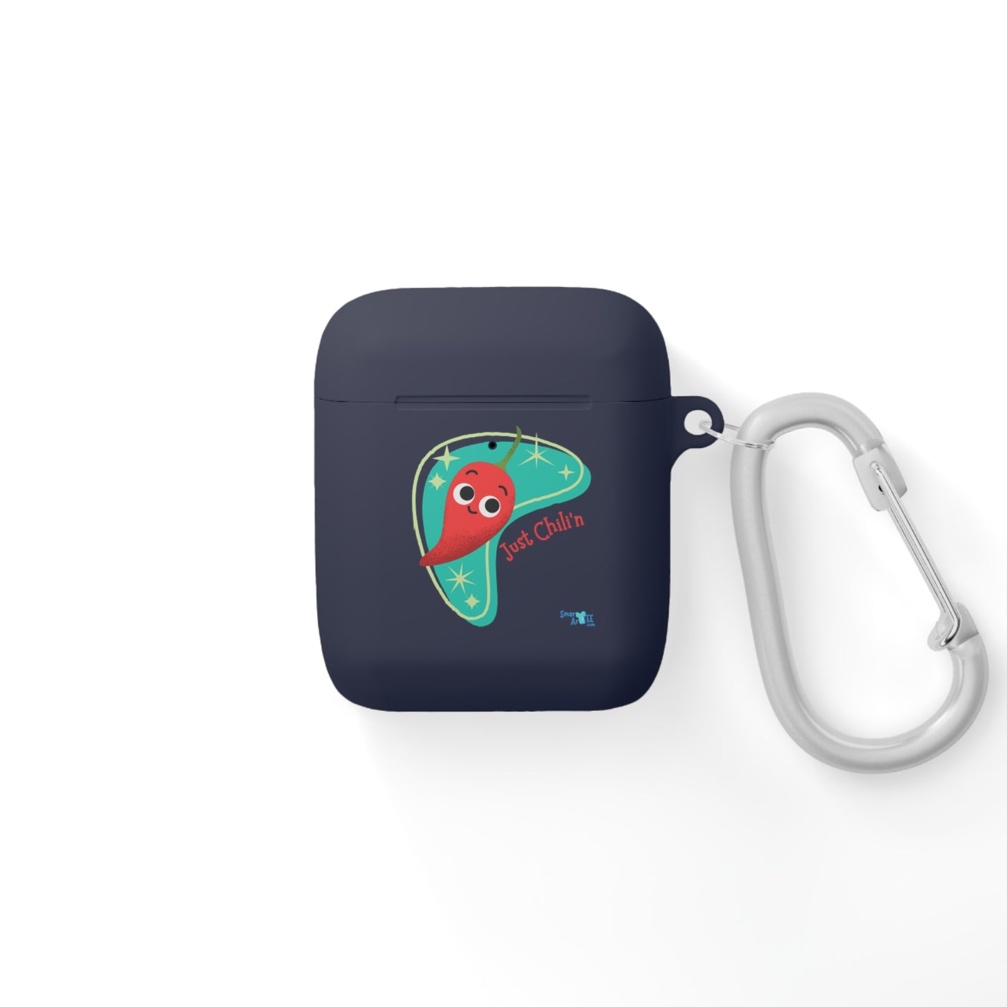 Chillin' AirPods Case Cover, Unique AirPods Holder, Fun Kids Accessories, Colorful Earbud Case, Great Gift Idea